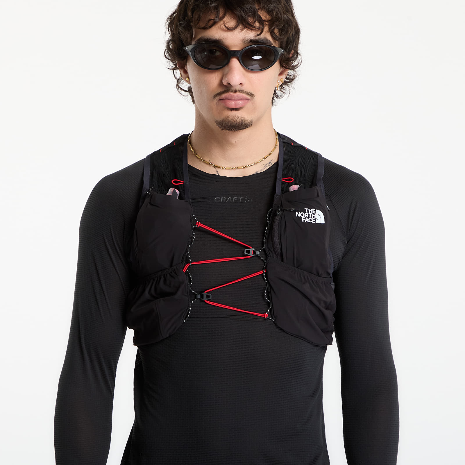 Vesten The North Face Summit Run Vest 5 TNF Black/ Asphalt Grey