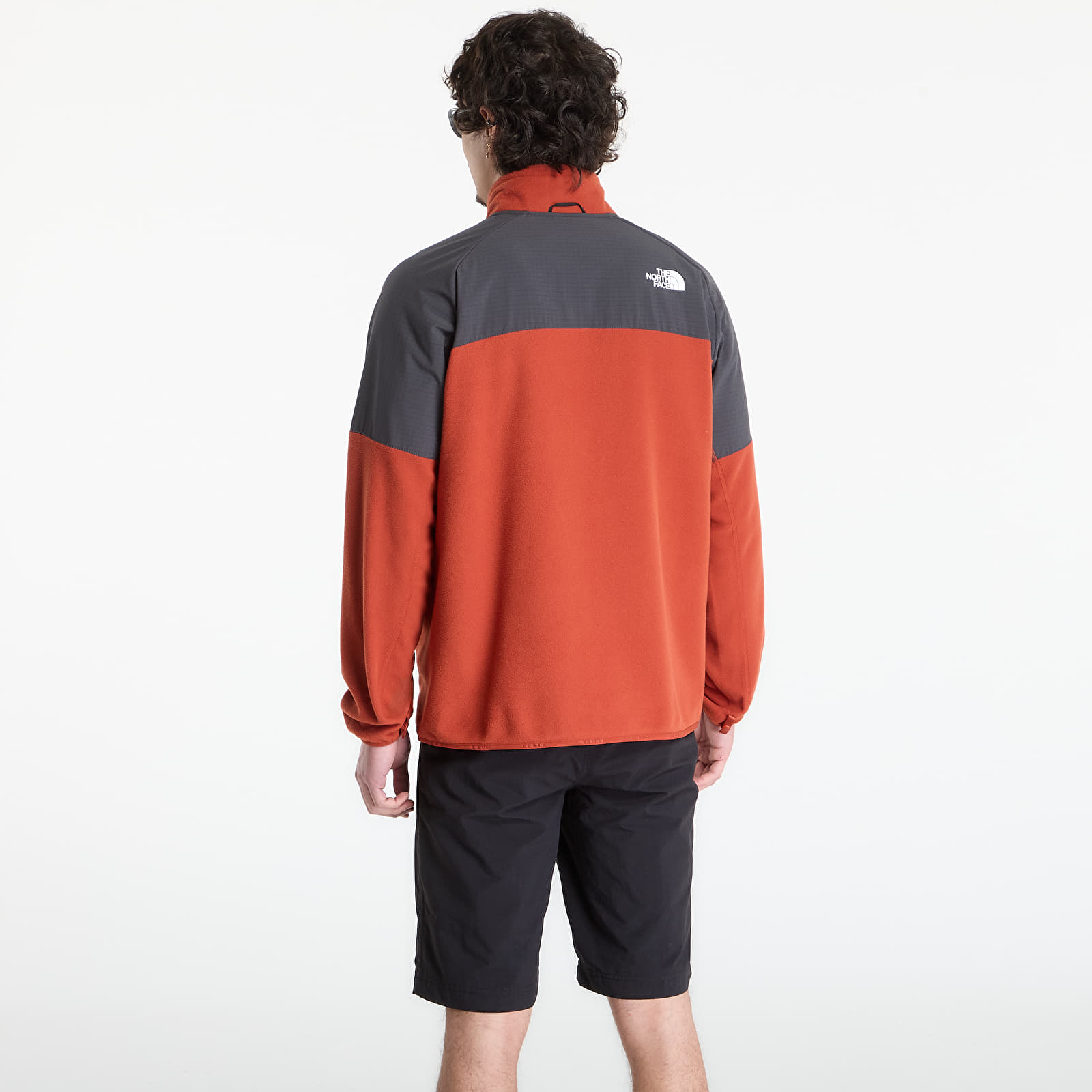 Jacken The North Face Glacier Heavyweight Full Zip Jacket Iron Clay/ Asphalt Grey