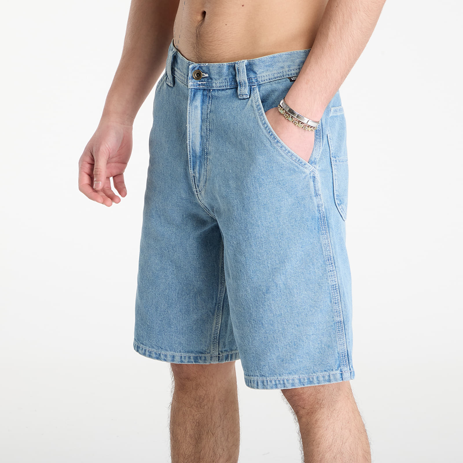 Shorts - Männer Vans Chore Loose Denim Short Stonewash/ Blue