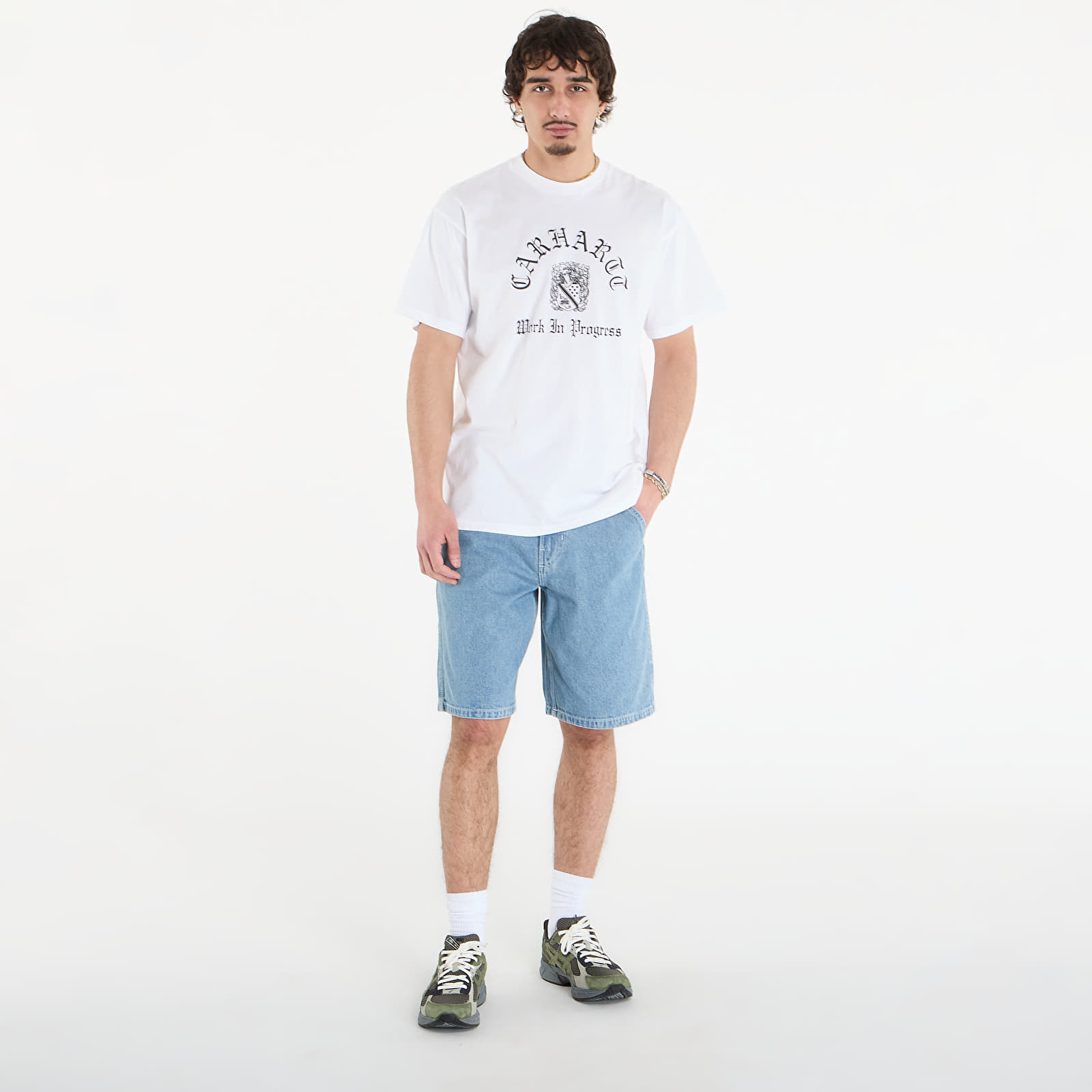 Shorts - Männer Vans Chore Loose Denim Short Stonewash/ Blue