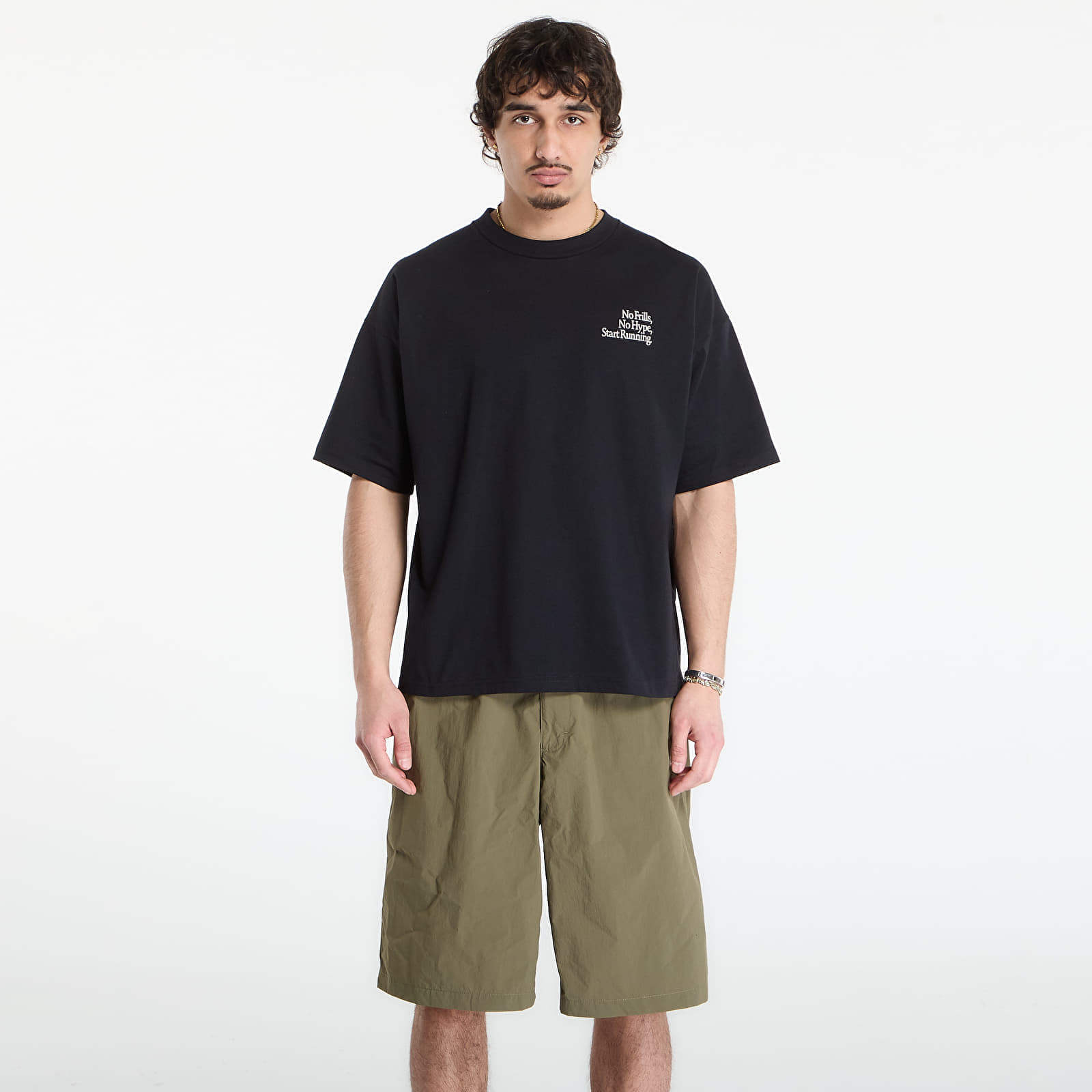 Тениска Asics Runner Message Graphic Relaxed Tee Performance Black S