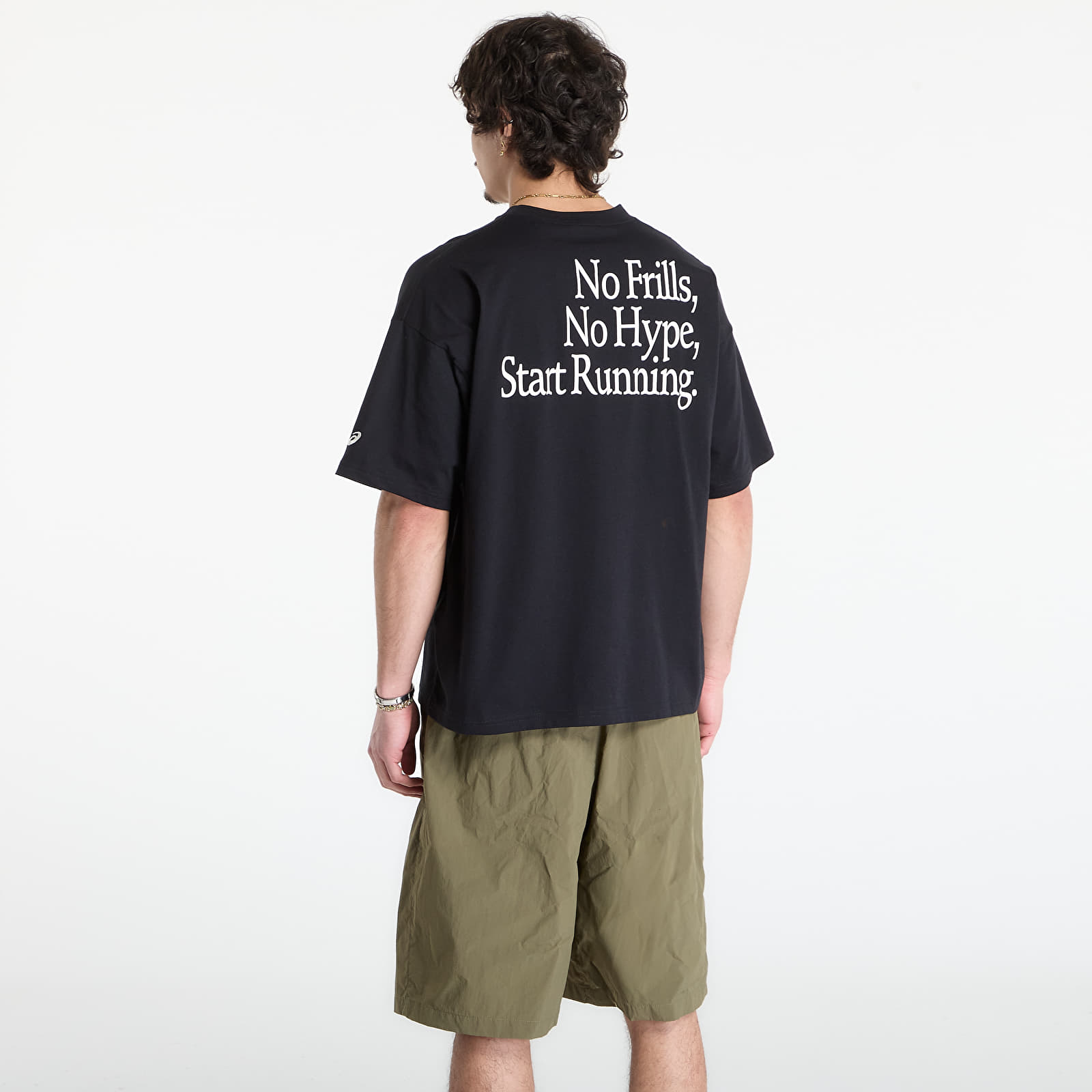 Tričká Asics Runner Message Graphic Relaxed Tee Performance Black