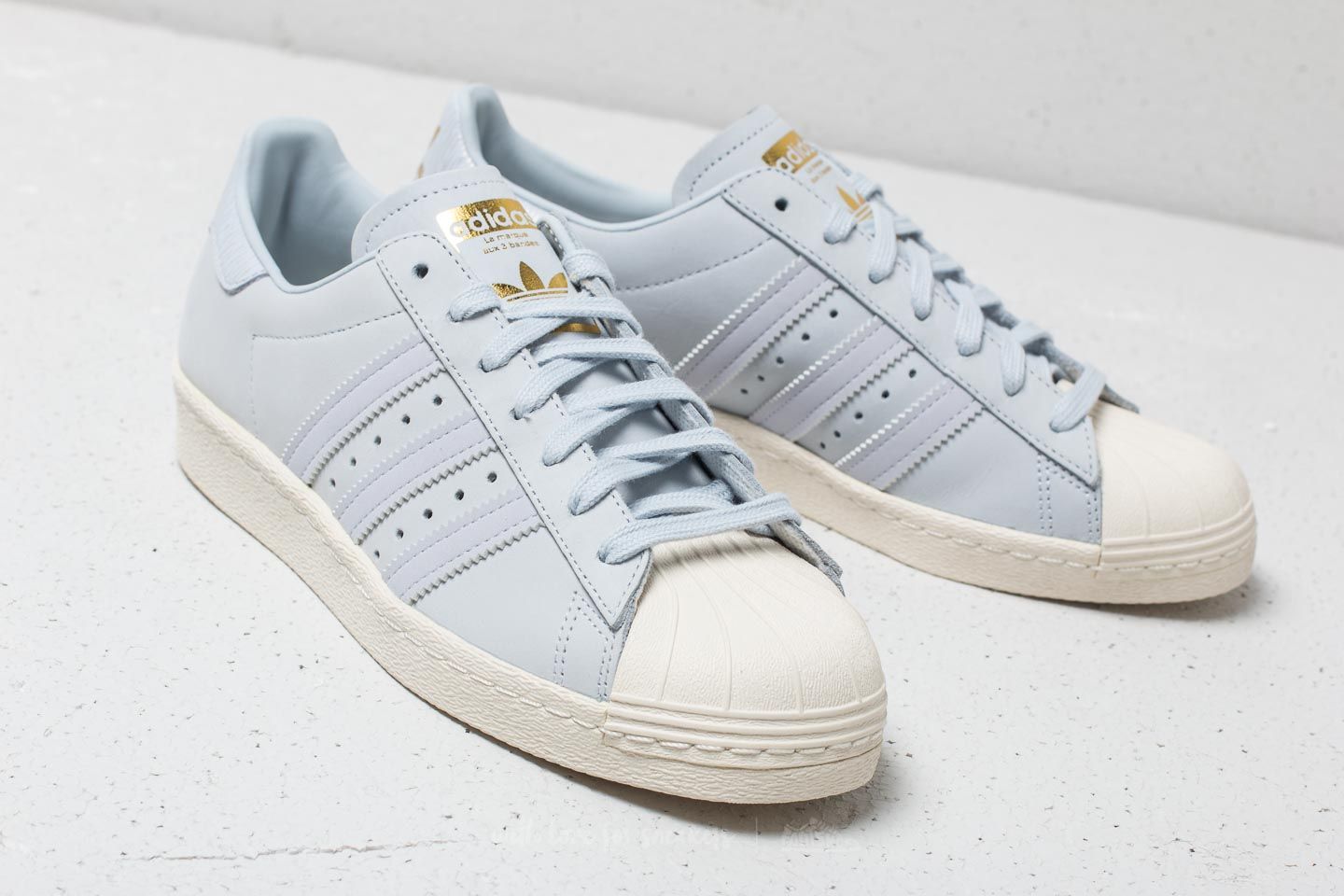 Naiste jalatsid adidas Superstar 80s W Aero Blue/ Aero Blue/ Off White