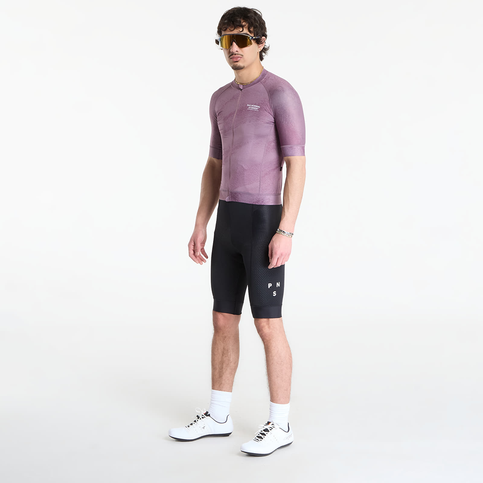 Trikots Pas Normal Studios Mechanism Jersey AOP Dark Mauve