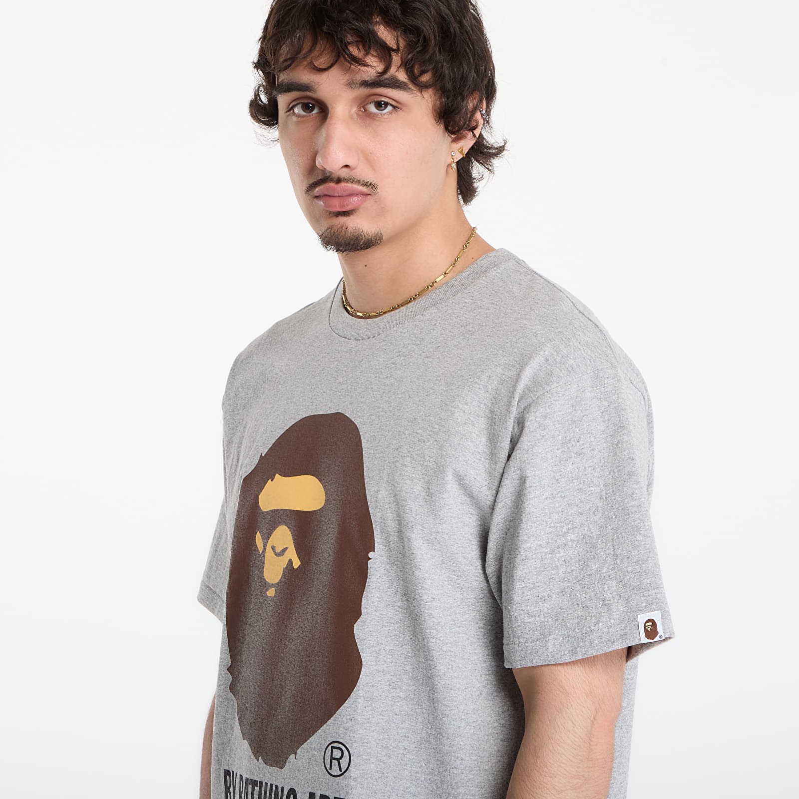 Tricouri  A BATHING APE By Bathing Ape Tee UNISEX Gray