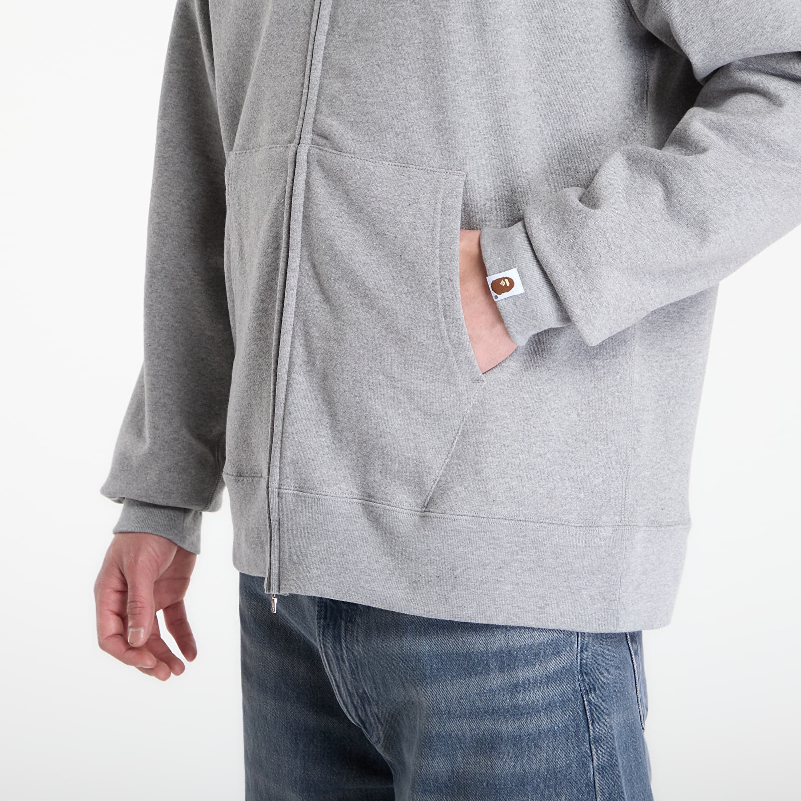 Hoodies and sweatshirts  A BATHING APE Shark Full Zip Hoodie UNISEX Gray