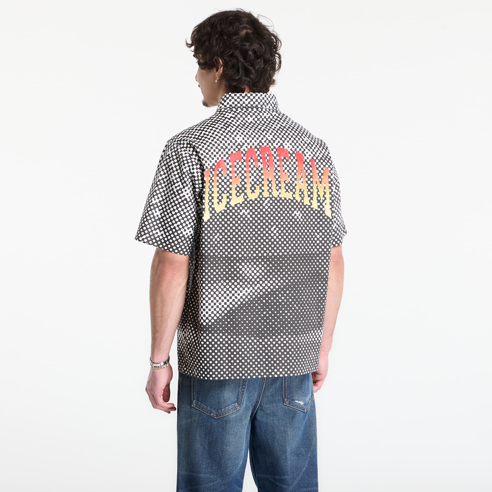 Chemises homme Billionaire Boys Club Icecream Burger Ss Shirt Grey
