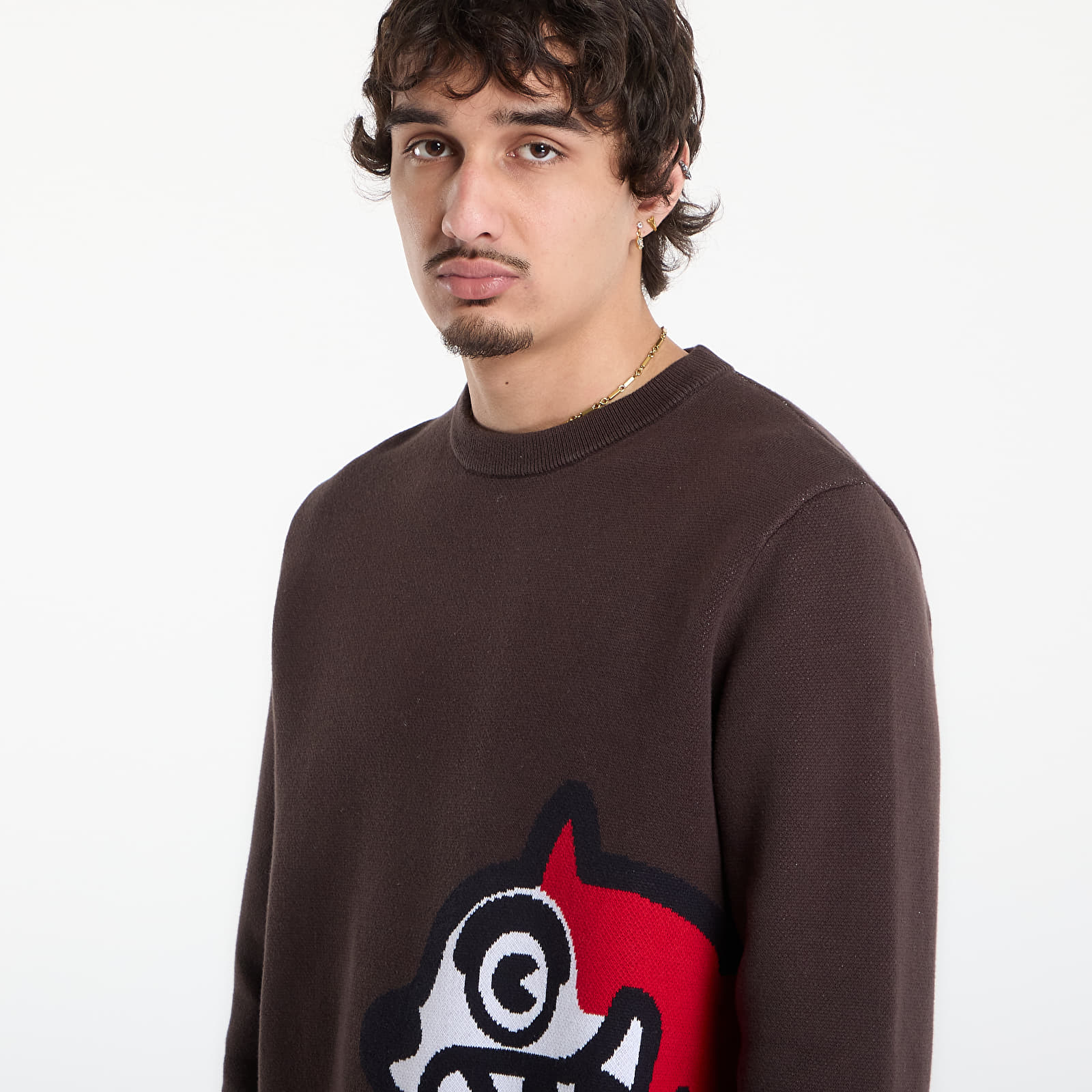 Sweaters voor heren Billionaire Boys Club Icecream Running Dog Knitted Crewneck Black