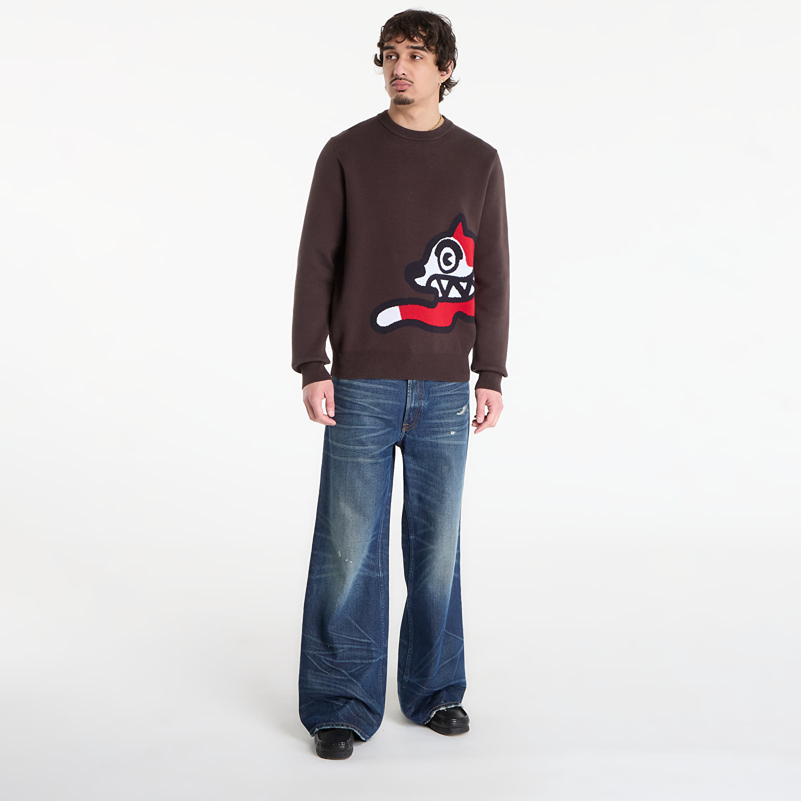 Sweaters voor heren Billionaire Boys Club Icecream Running Dog Knitted Crewneck Black