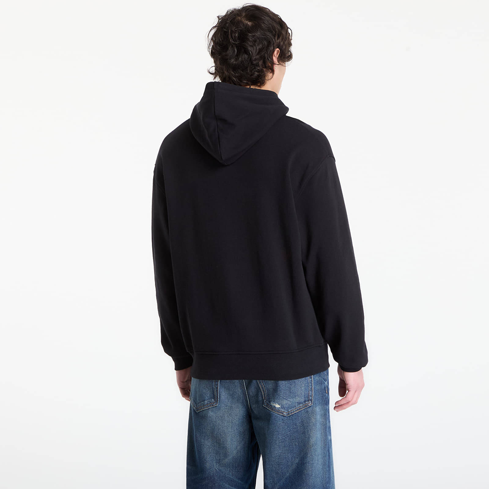 Hettegensere for menn Billionaire Boys Club Icecream Crystal Running Dog Popover Hood Black