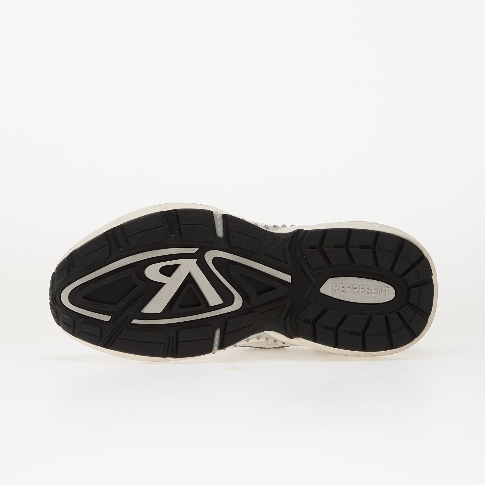 Herren Sneaker und Schuhe REPRESENT Storm-Torn Flat White/ Silver