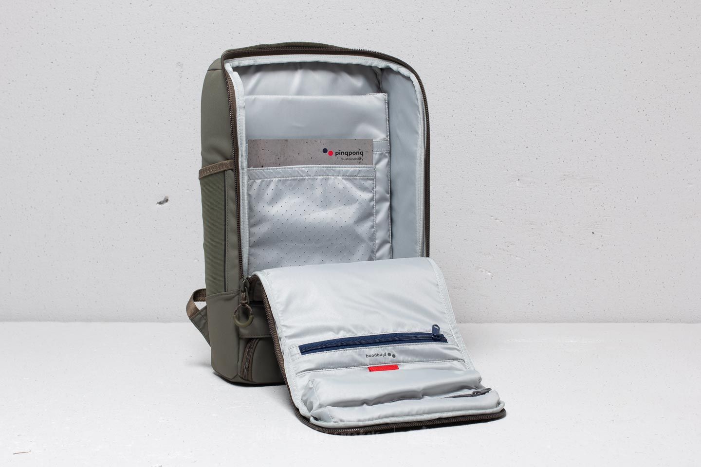 Rucksäcke pinqponq Cubik Medium Airy Olive
