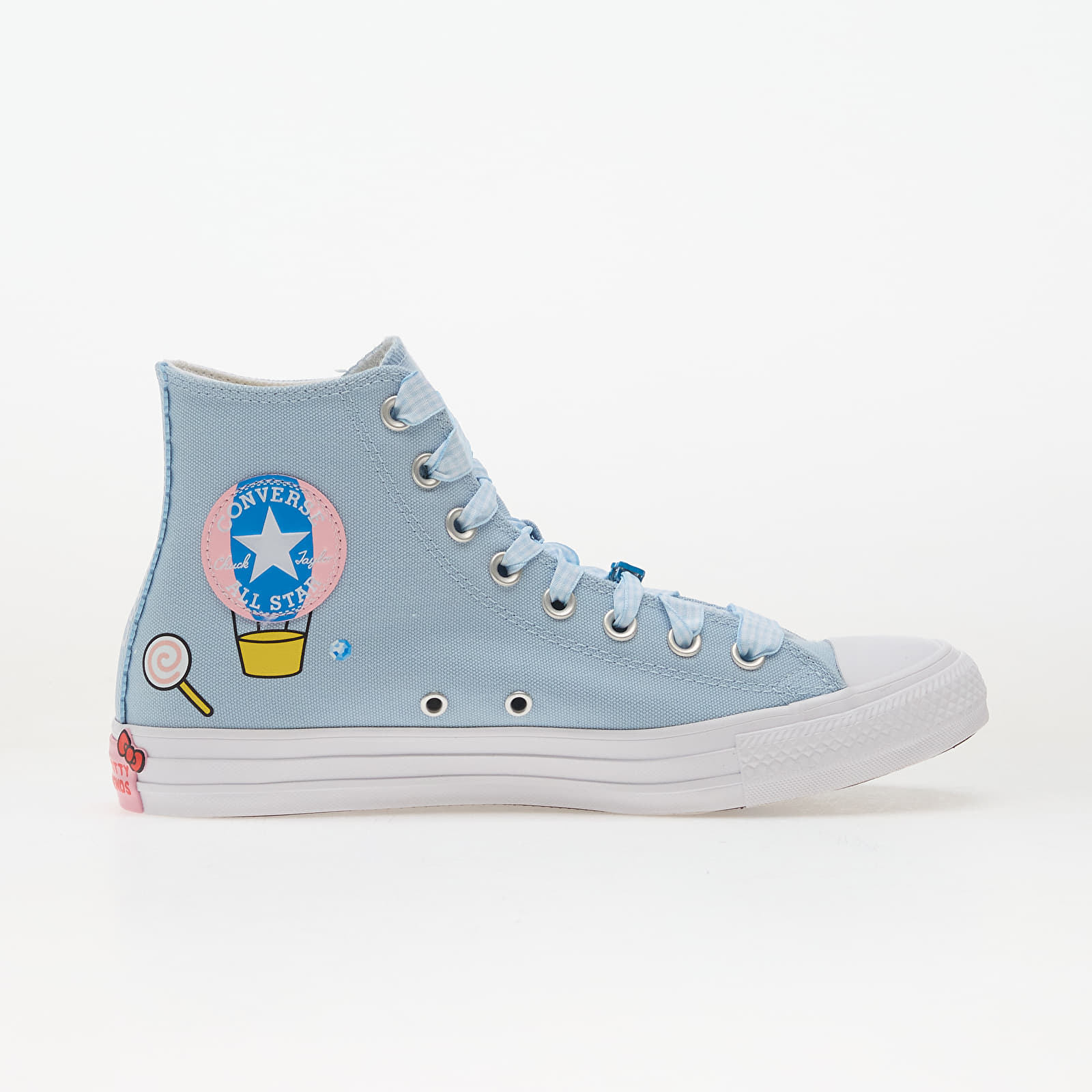 Skor för män Converse x Hello Kitty and FriendsChuck Taylor All Star Hi Baby Blue/ White/ Pink