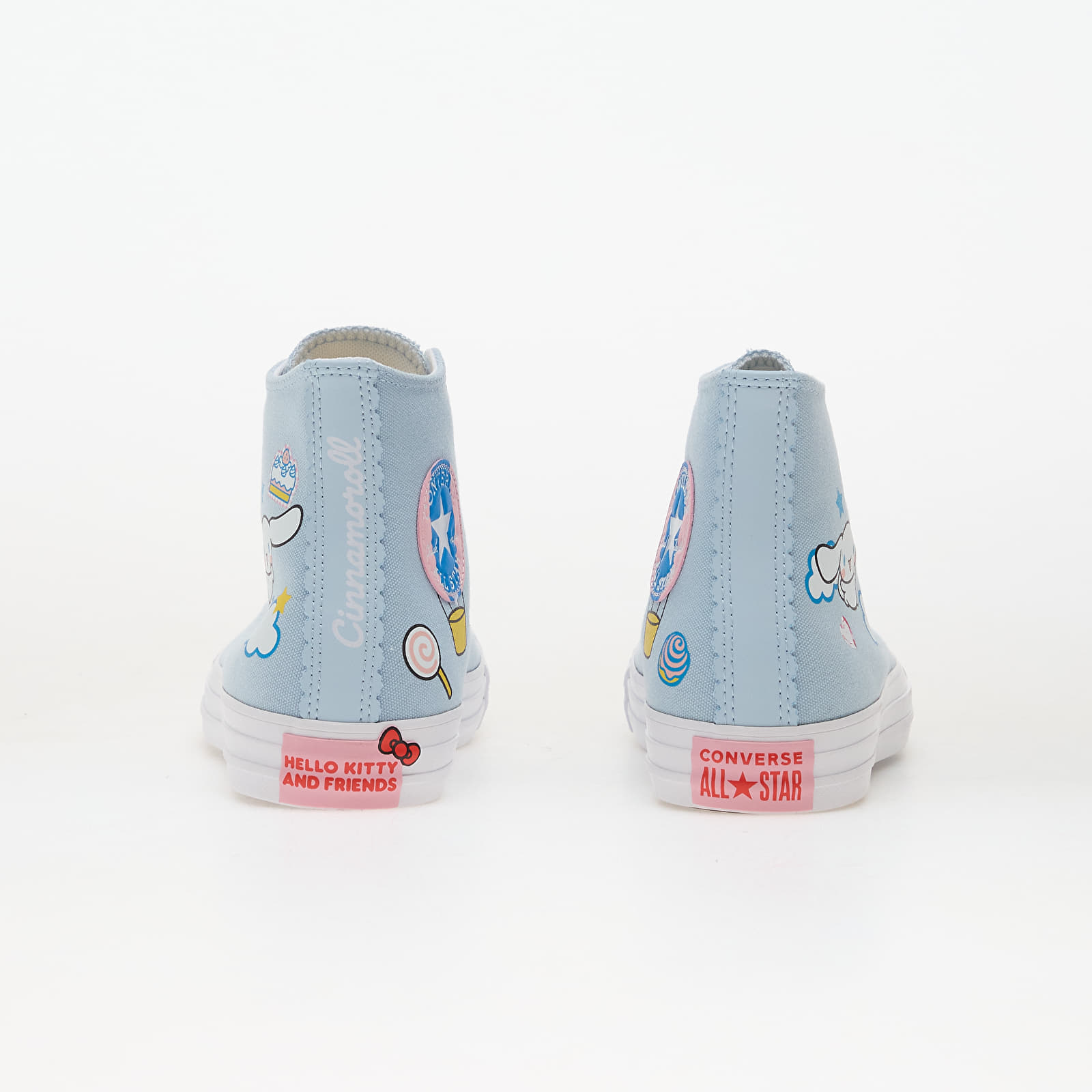 Skor för män Converse x Hello Kitty and FriendsChuck Taylor All Star Hi Baby Blue/ White/ Pink