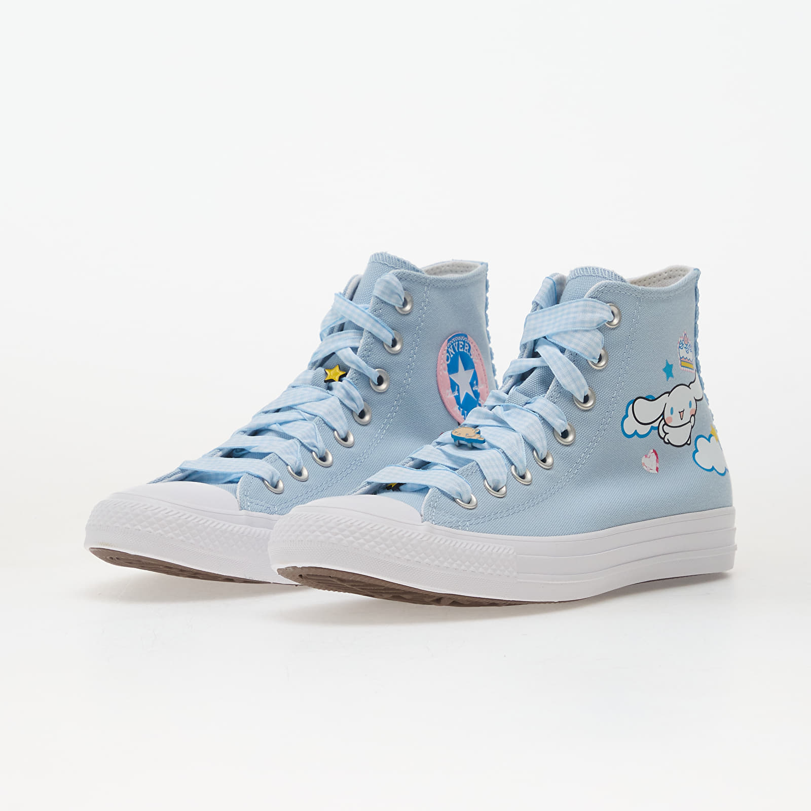 Skor för män Converse x Hello Kitty and FriendsChuck Taylor All Star Hi Baby Blue/ White/ Pink