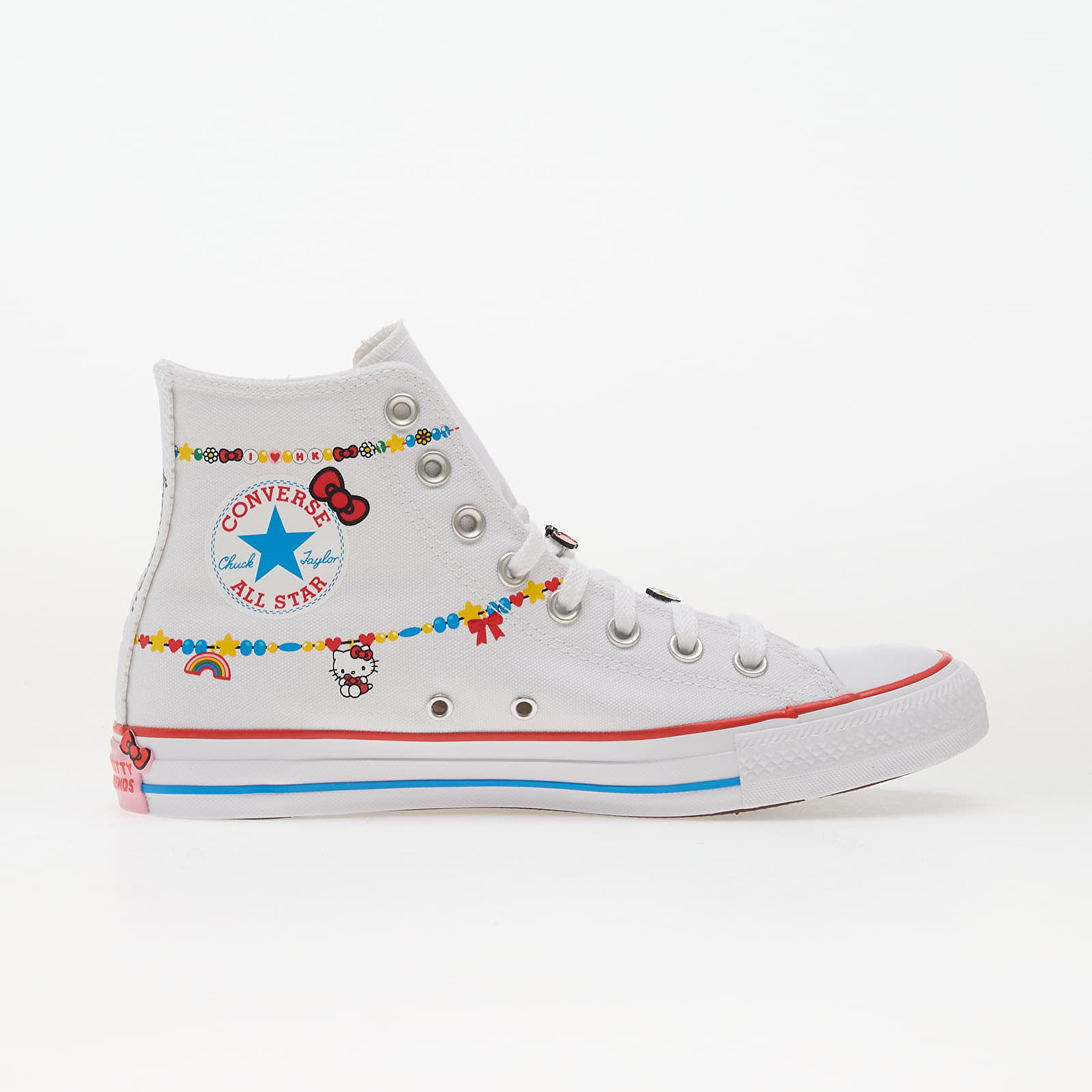 Men's shoes Converse x Hello Kitty and Friends Chuck Taylor All Star Hi White/ Red/ Yellow