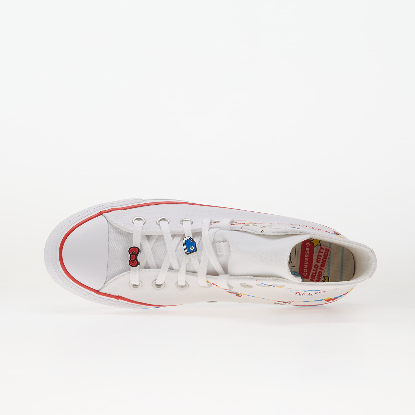 Men's shoes Converse x Hello Kitty and Friends Chuck Taylor All Star Hi White/ Red/ Yellow