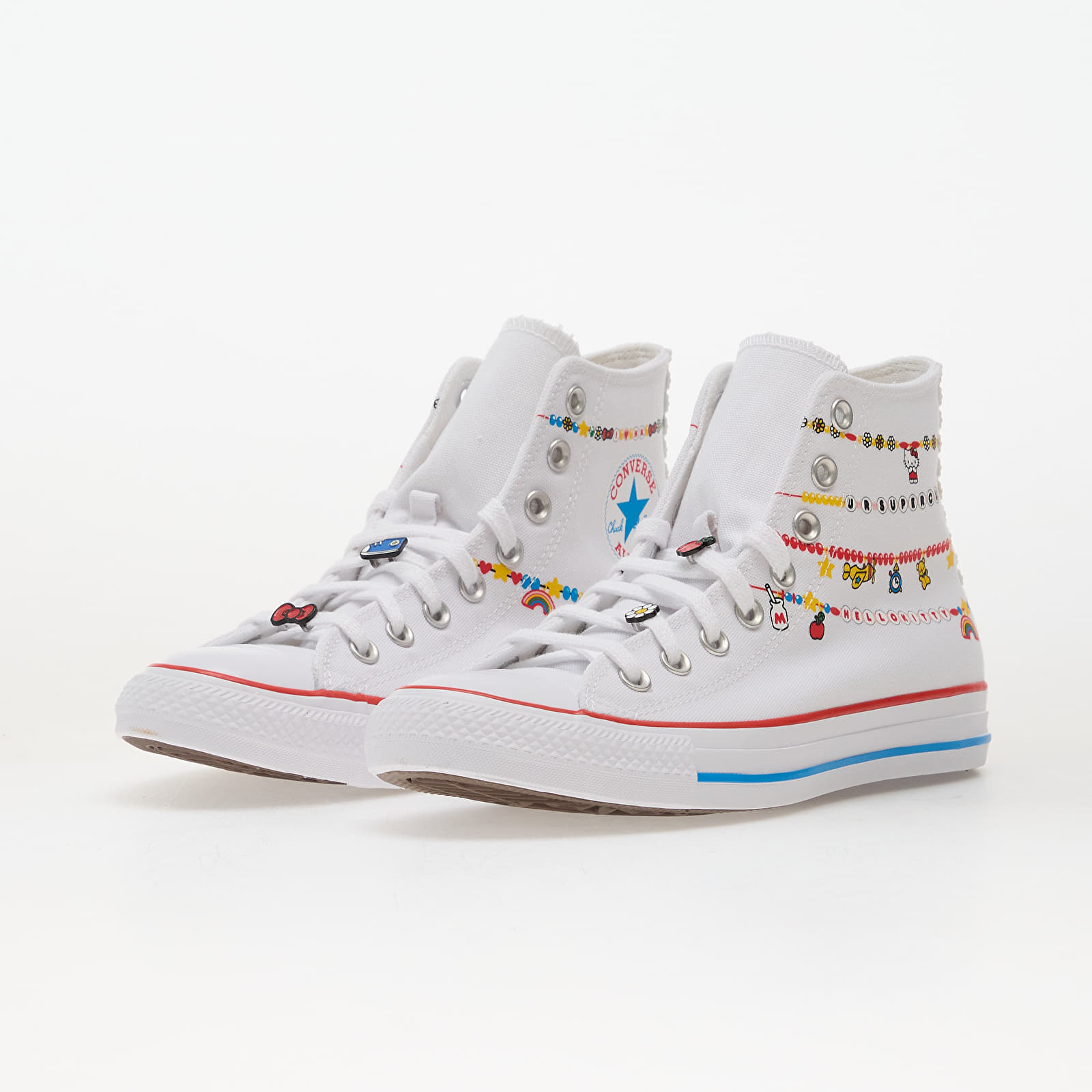 Men's shoes Converse x Hello Kitty and Friends Chuck Taylor All Star Hi White/ Red/ Yellow