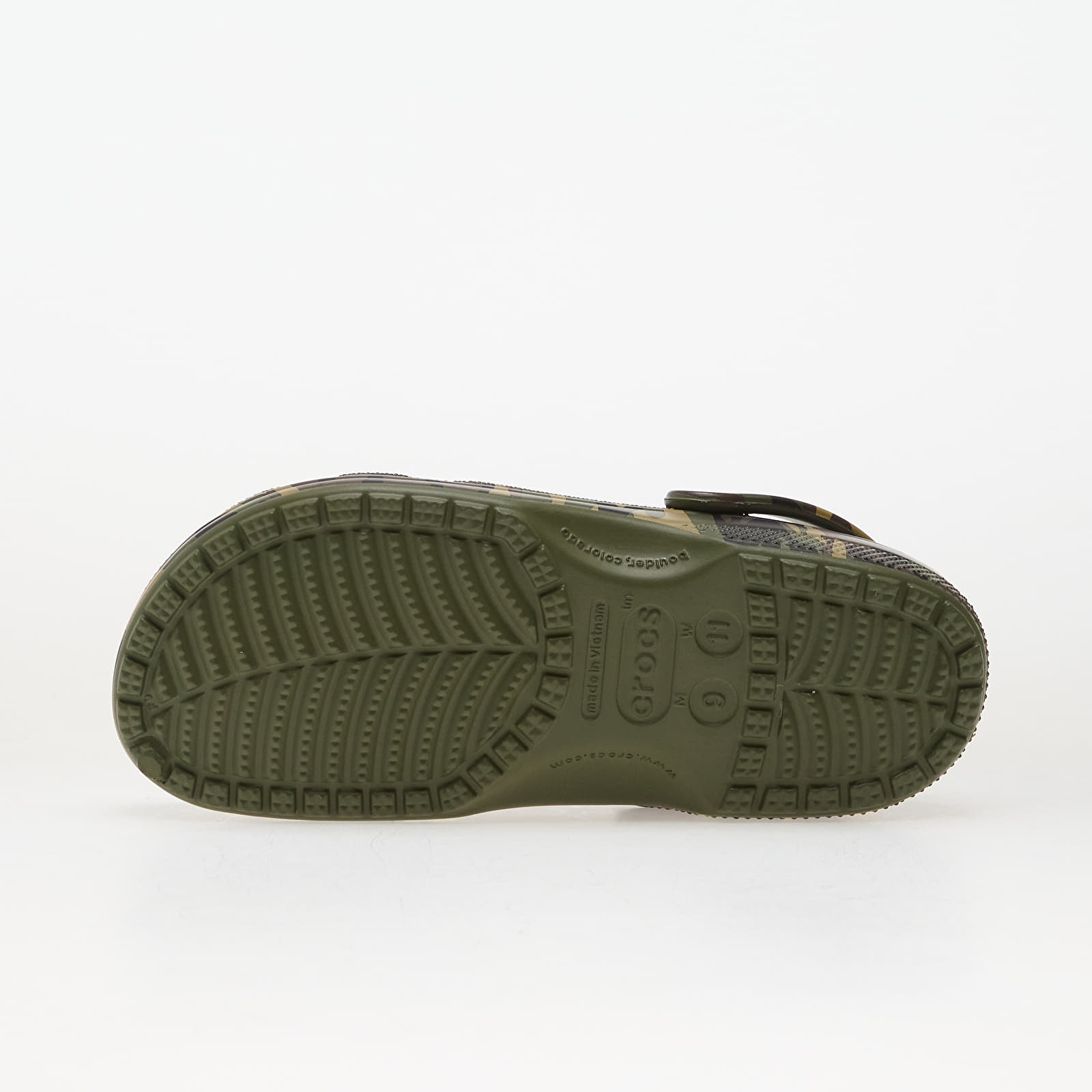 Miesten kengät Crocs Classic Camouflage Clog Army Green/Multi
