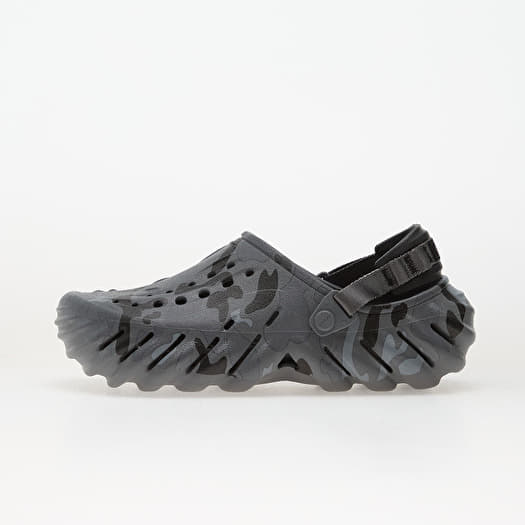 Crocs Echo Duck Camo Clog Charcoal/Black