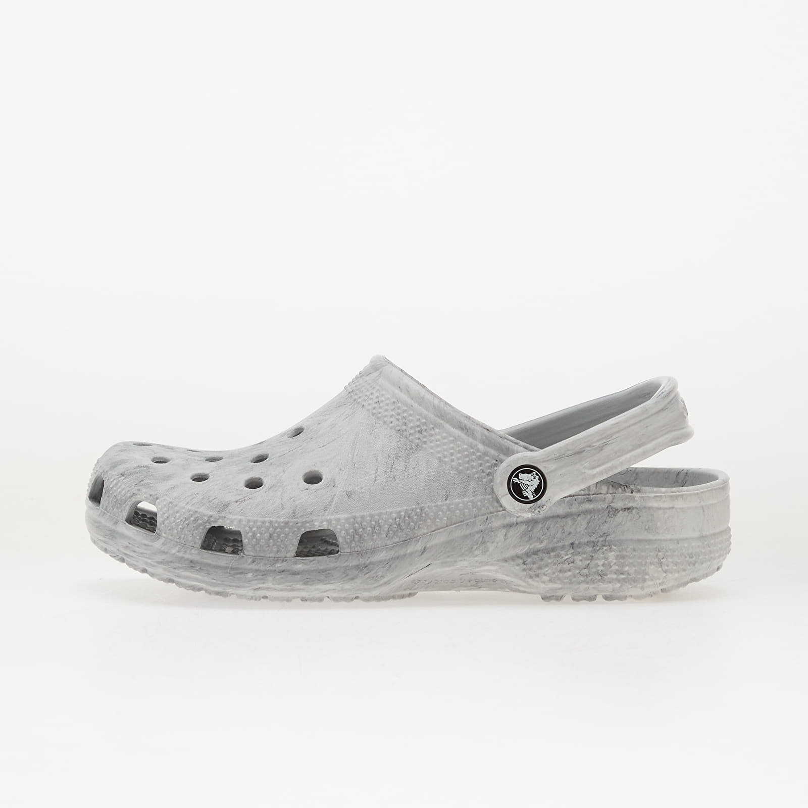 Damesko Crocs Classic Watercolor Marbled Clog Grey Swirl
