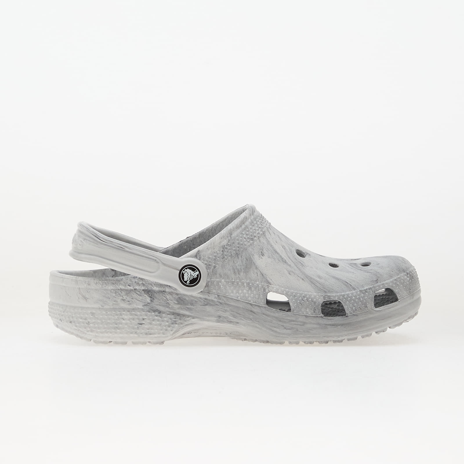 Damesko Crocs Classic Watercolor Marbled Clog Grey Swirl