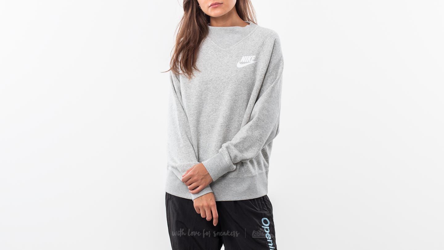 Nike rally outlet sweatshirt in grey