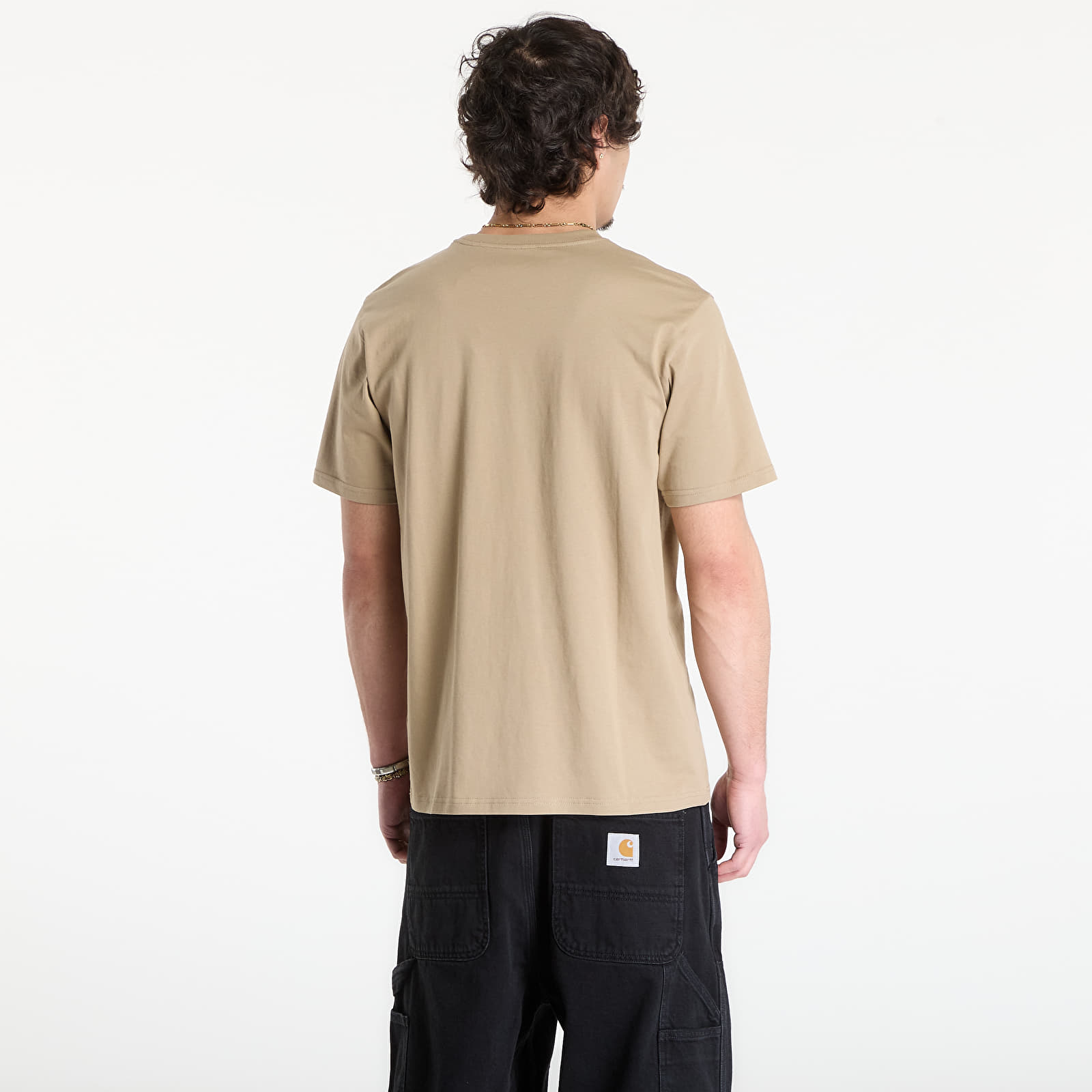 Vyriški marškinėliai Carhartt WIP S/S Pocket T-Shirt UNISEX Iroko