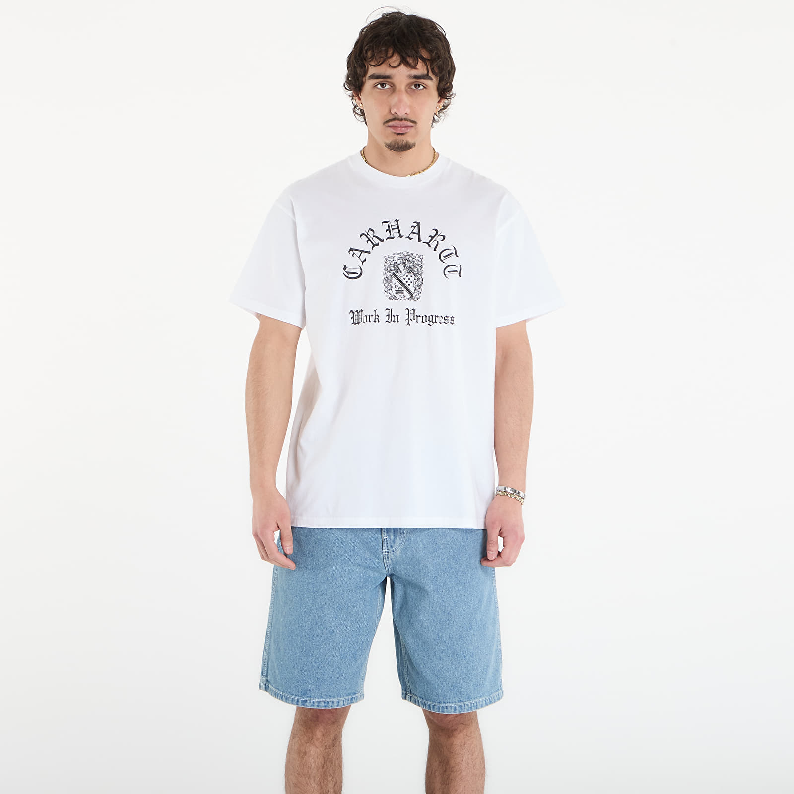 T-shirts Carhartt WIP S/S Coat Of Arms T-Shirt UNISEX White