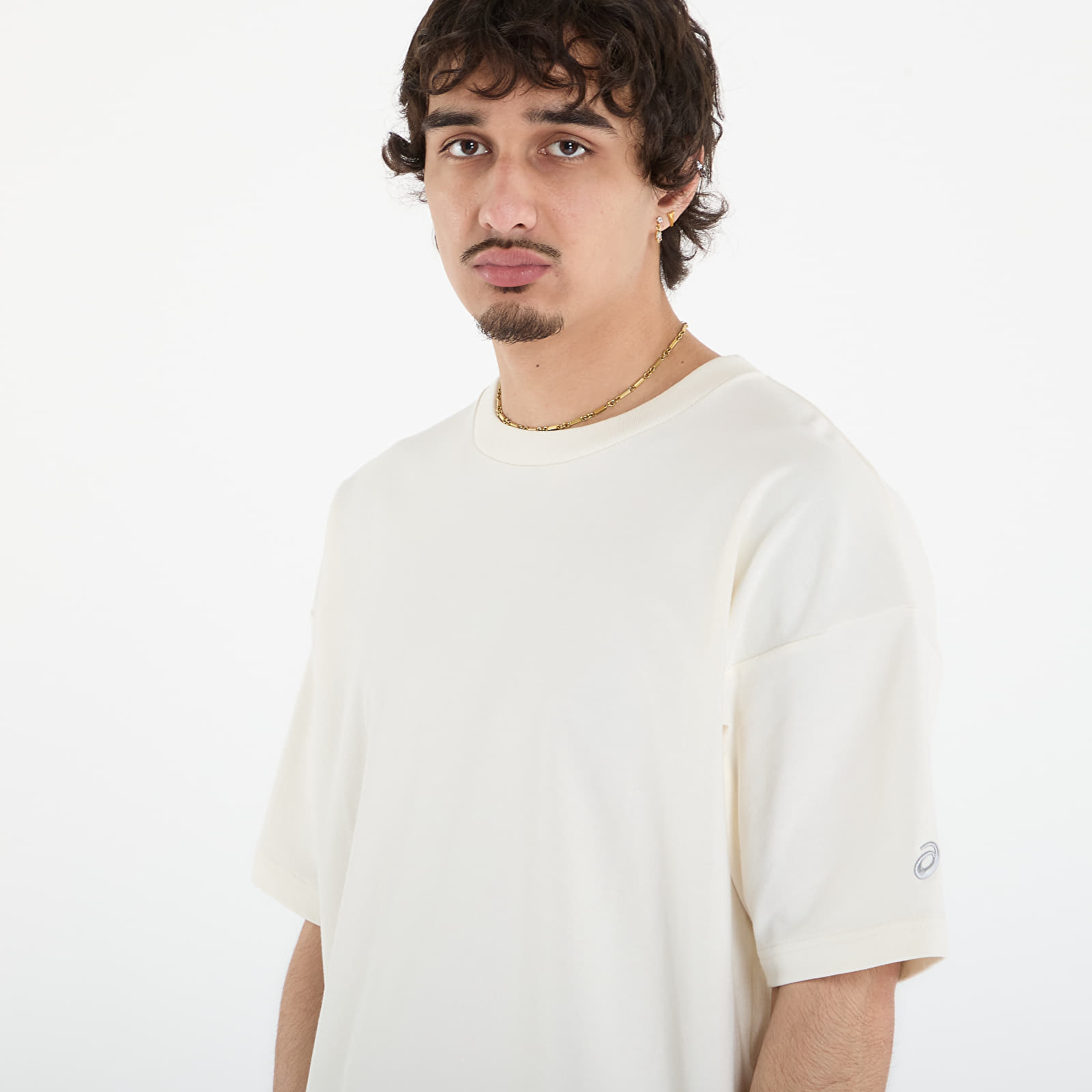 T-skjorter Asics Track Club Heritage Relaxed Tee UNISEX Beige