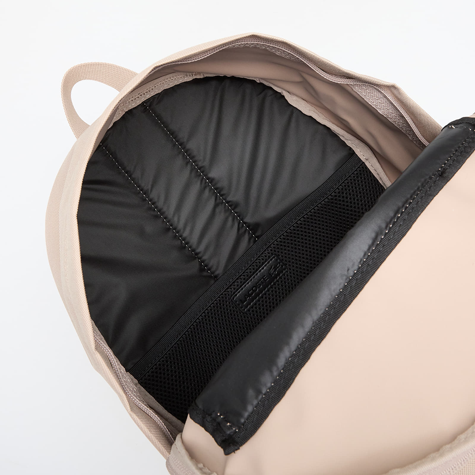 Vīriešu mugursomas LACOSTE Backpack Black/ Corrida-Black-White