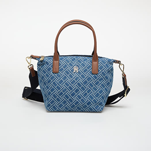 Сумочка Tommy Hilfiger Popette Mini Tote Denim Flag Dark Blue Indigo