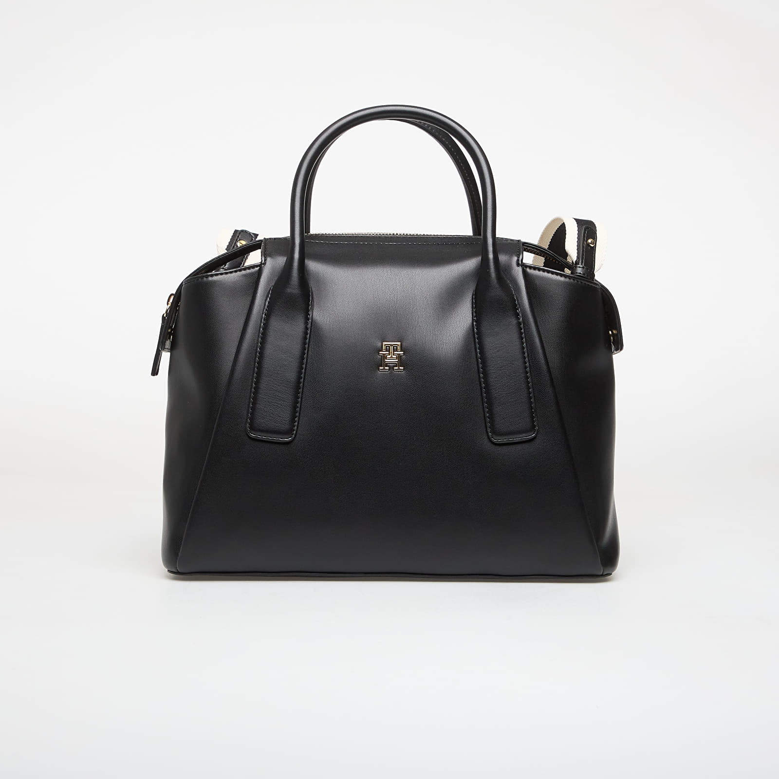 Håndvesker for kvinner Tommy Hilfiger Essential Satchel Black