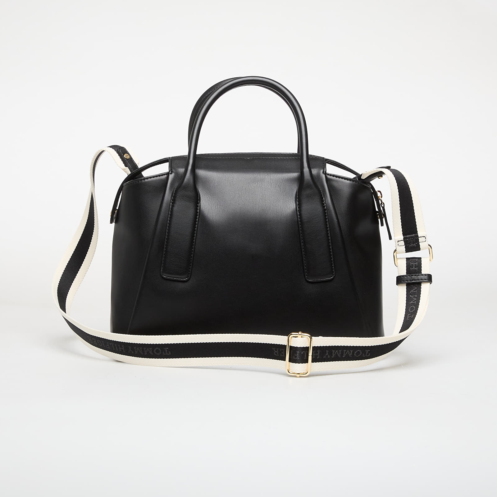 Håndvesker for kvinner Tommy Hilfiger Essential Satchel Black