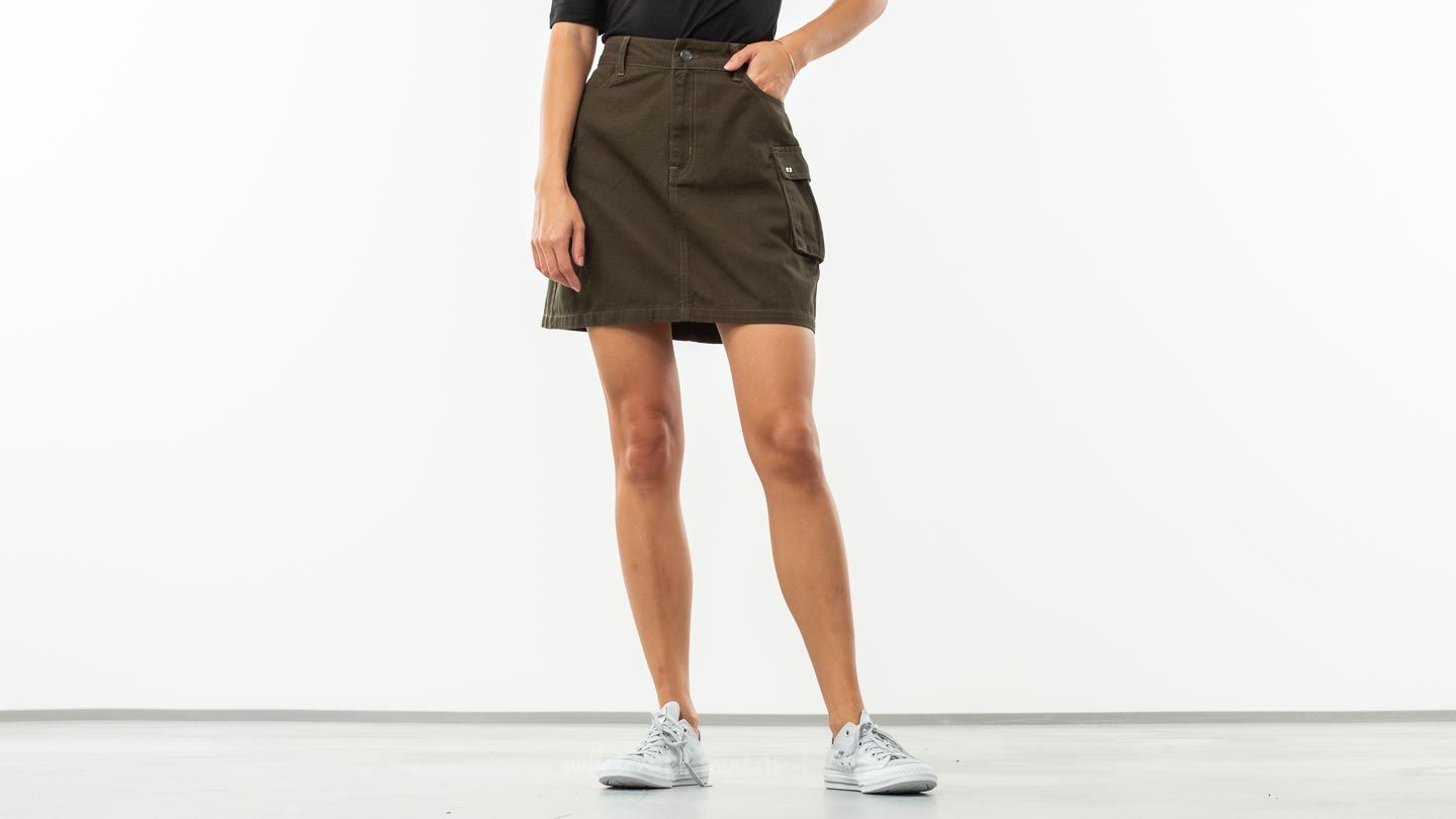 Gonne Lazy Oaf Cargo Mini Skirt Khaki