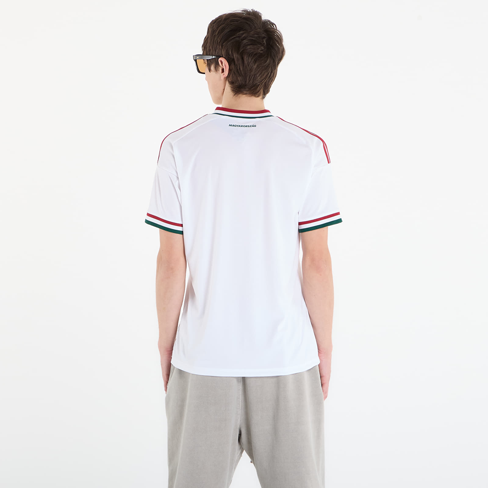 Men's jerseys adidas Hungary 26 Away Jersey White