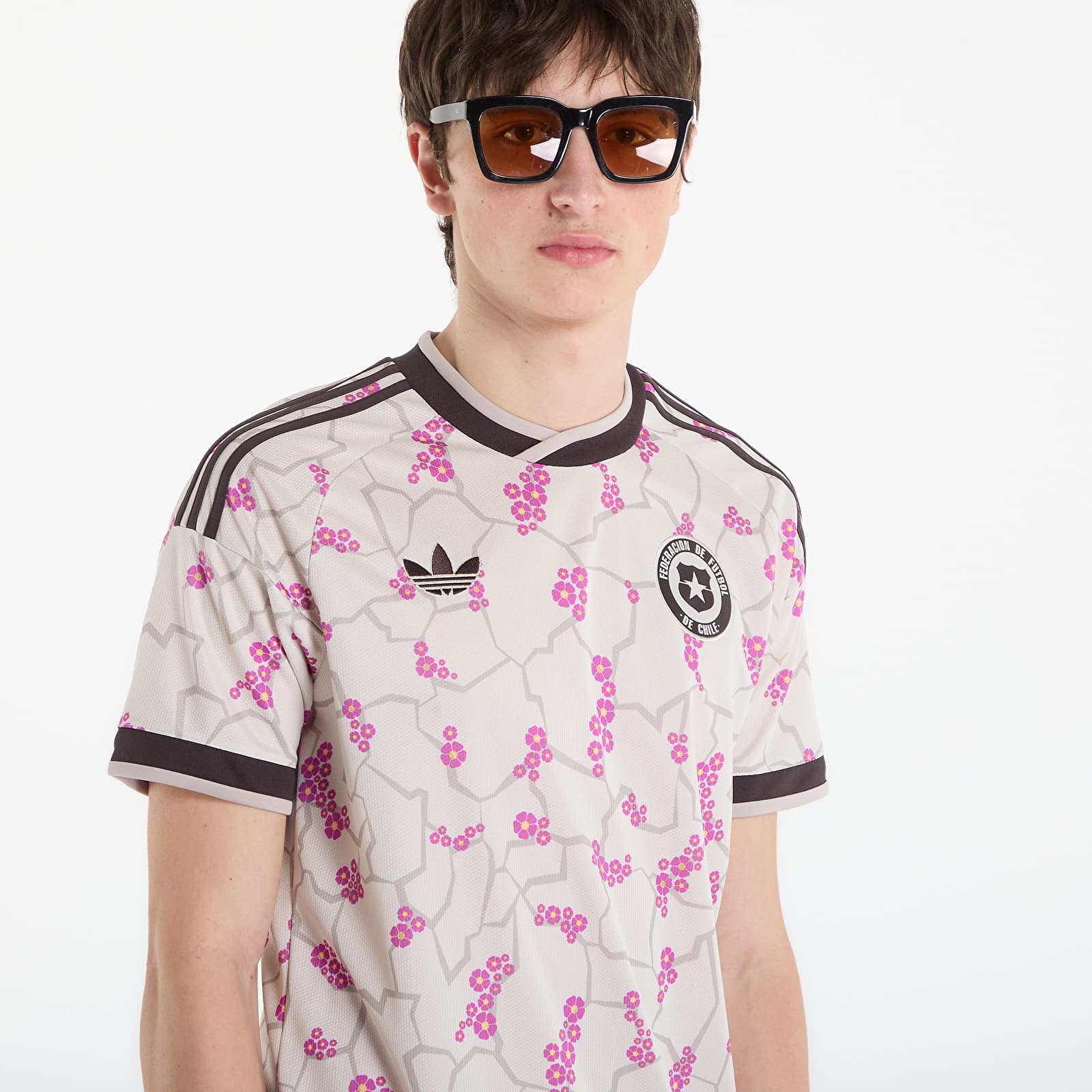 Men's jerseys adidas Chile 26 Away Jersey Clear Brown