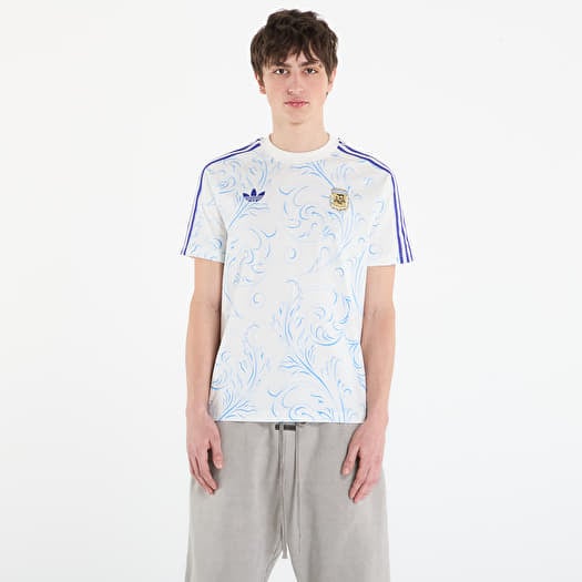 Maglietta adidas Argentina Originals All Over Print T-Shirt Off White