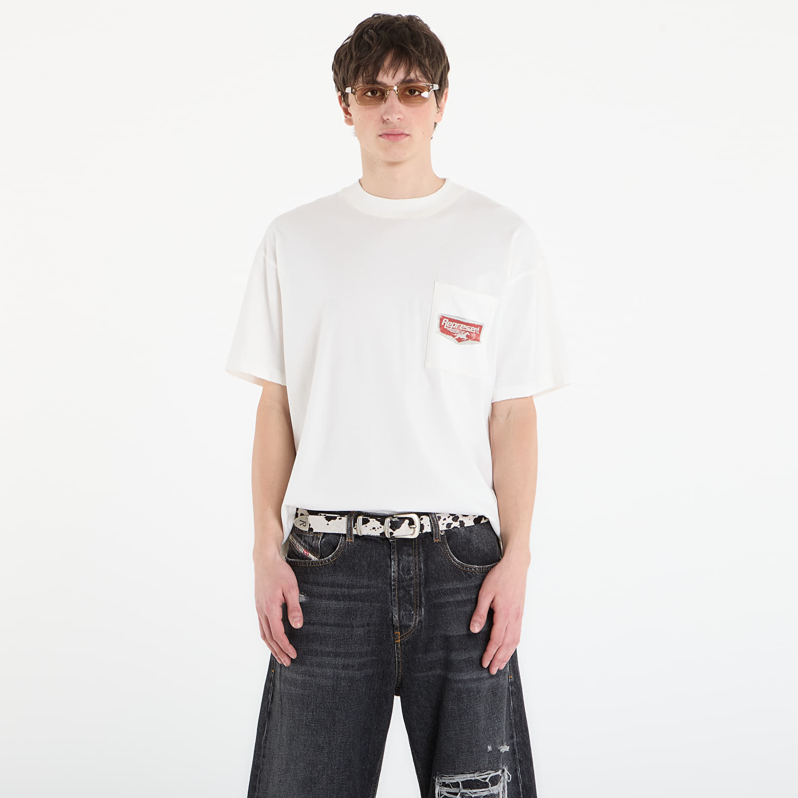 Тениска REPRESENT Nothing Faster T-Shirt UNISEX Flat White S