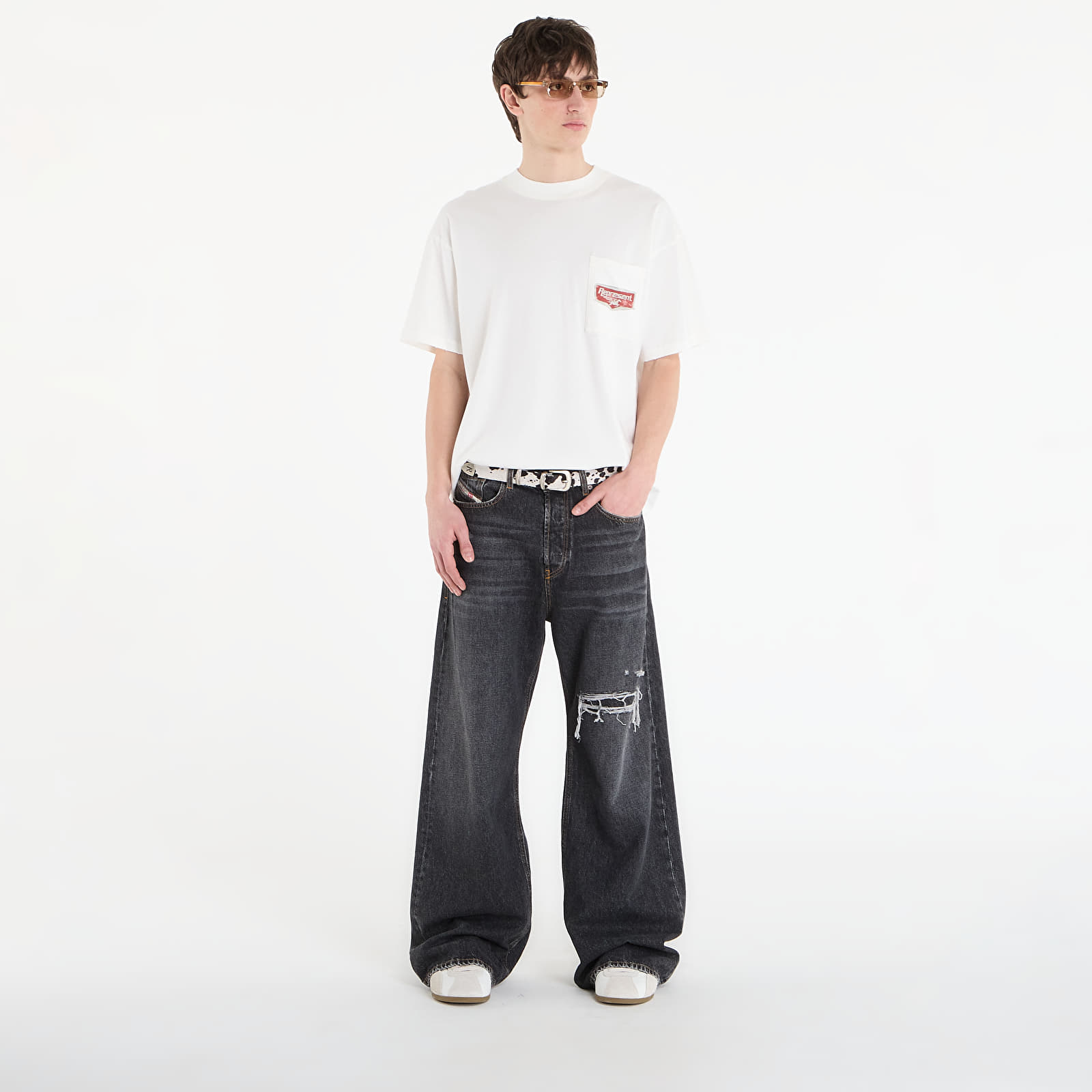 T-Shirts REPRESENT Nothing Faster T-Shirt UNISEX Flat White