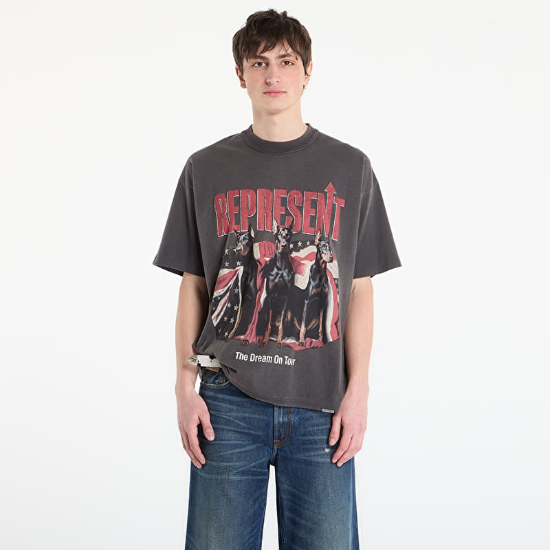 T-shirt REPRESENT Dream On Tour T-Shirt UNISEX Sun Fade Grey