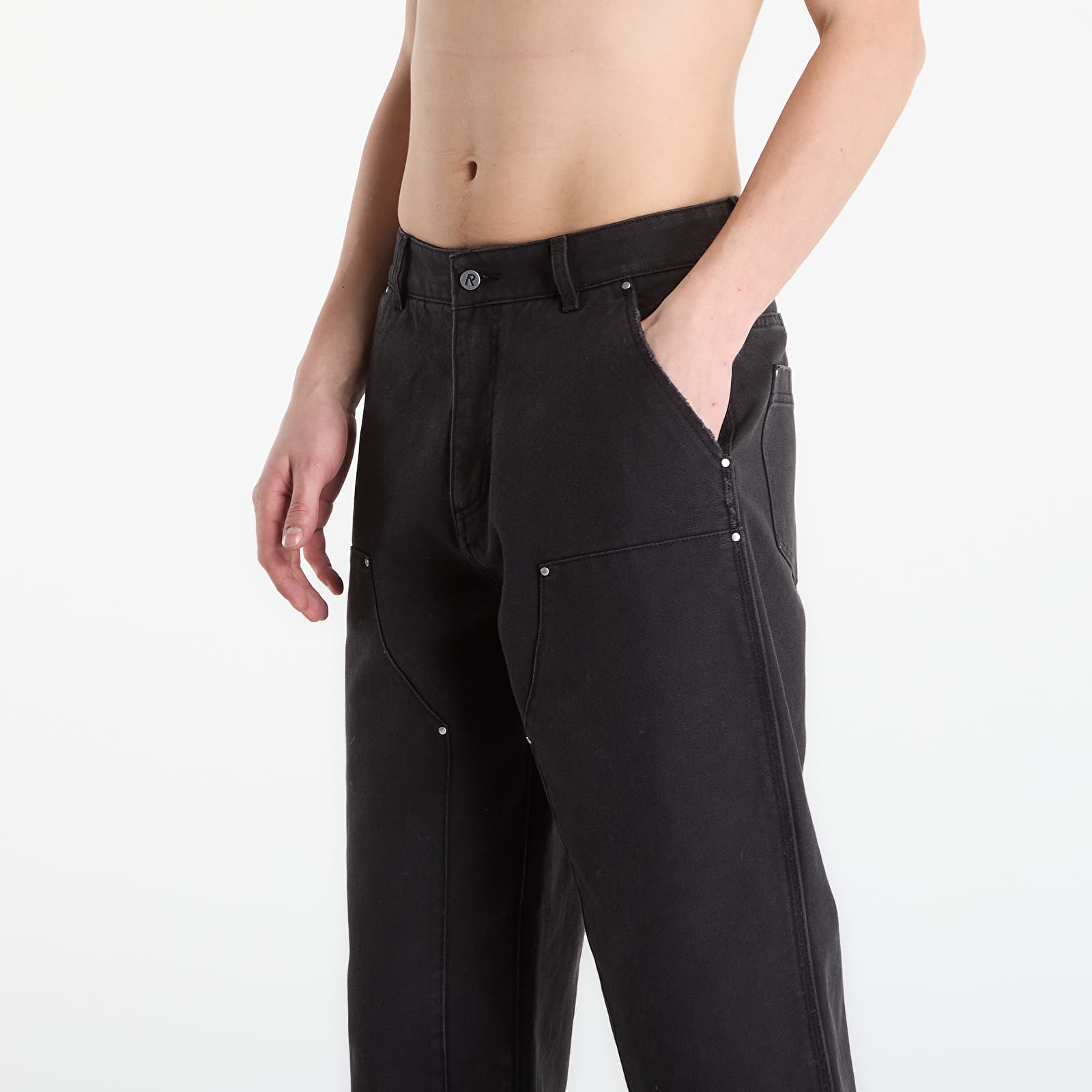 Spodnie REPRESENT Worker Pant Washed Black