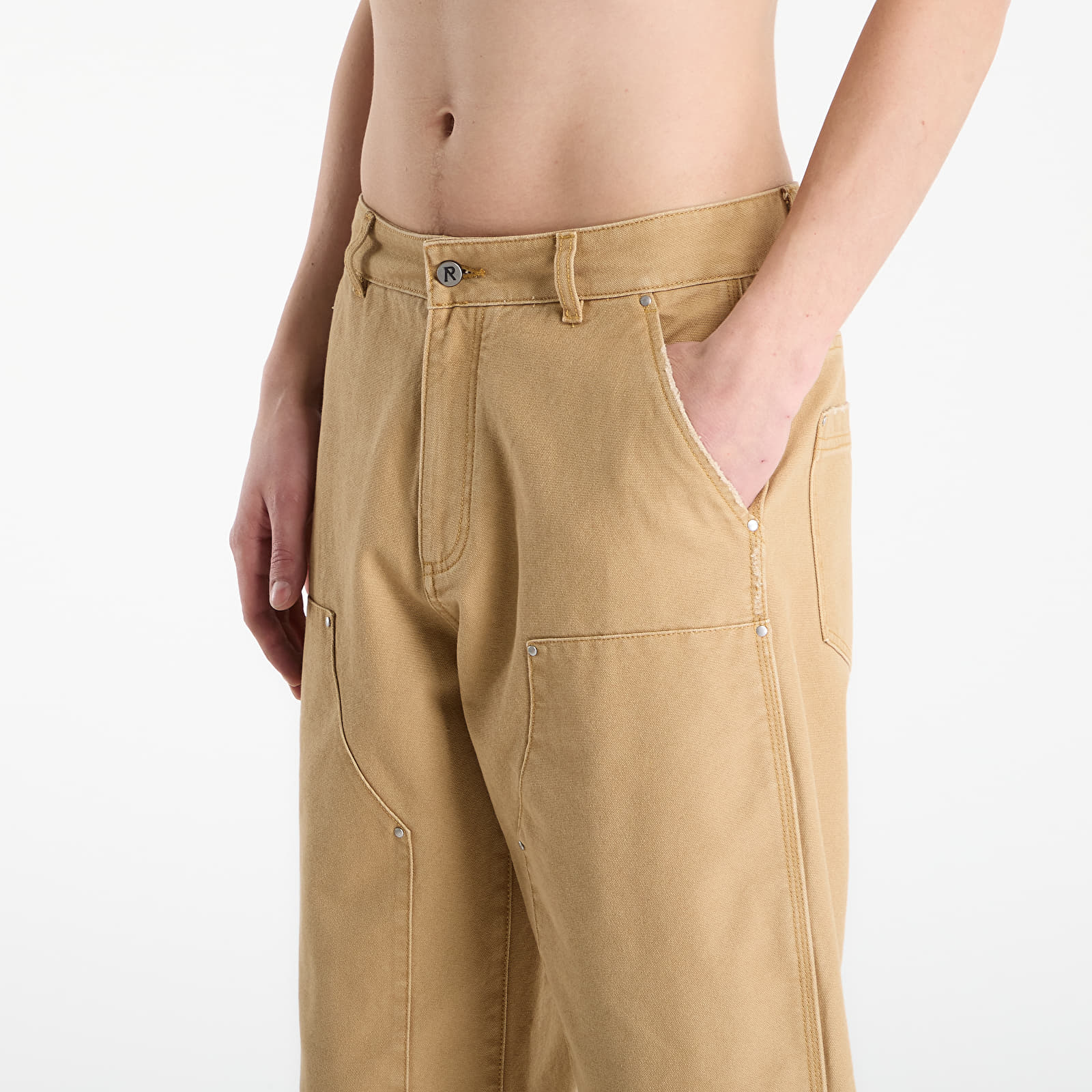 Spodnie REPRESENT Worker Pant Washed Tan