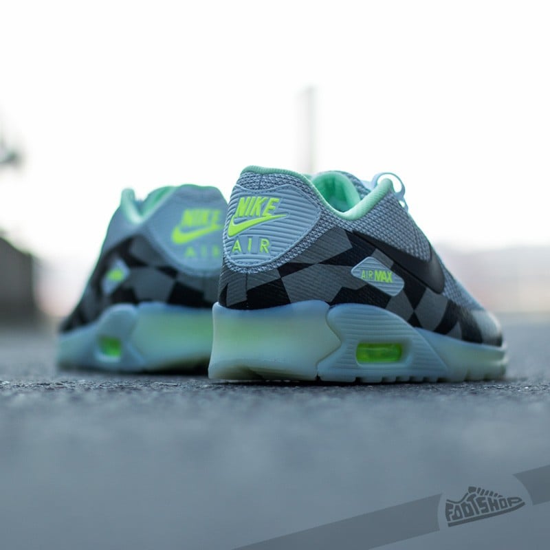 Herren Sneaker und Schuhe Nike Air Max 90 KJCRD ICE QS White Volt Grey Black Footshop