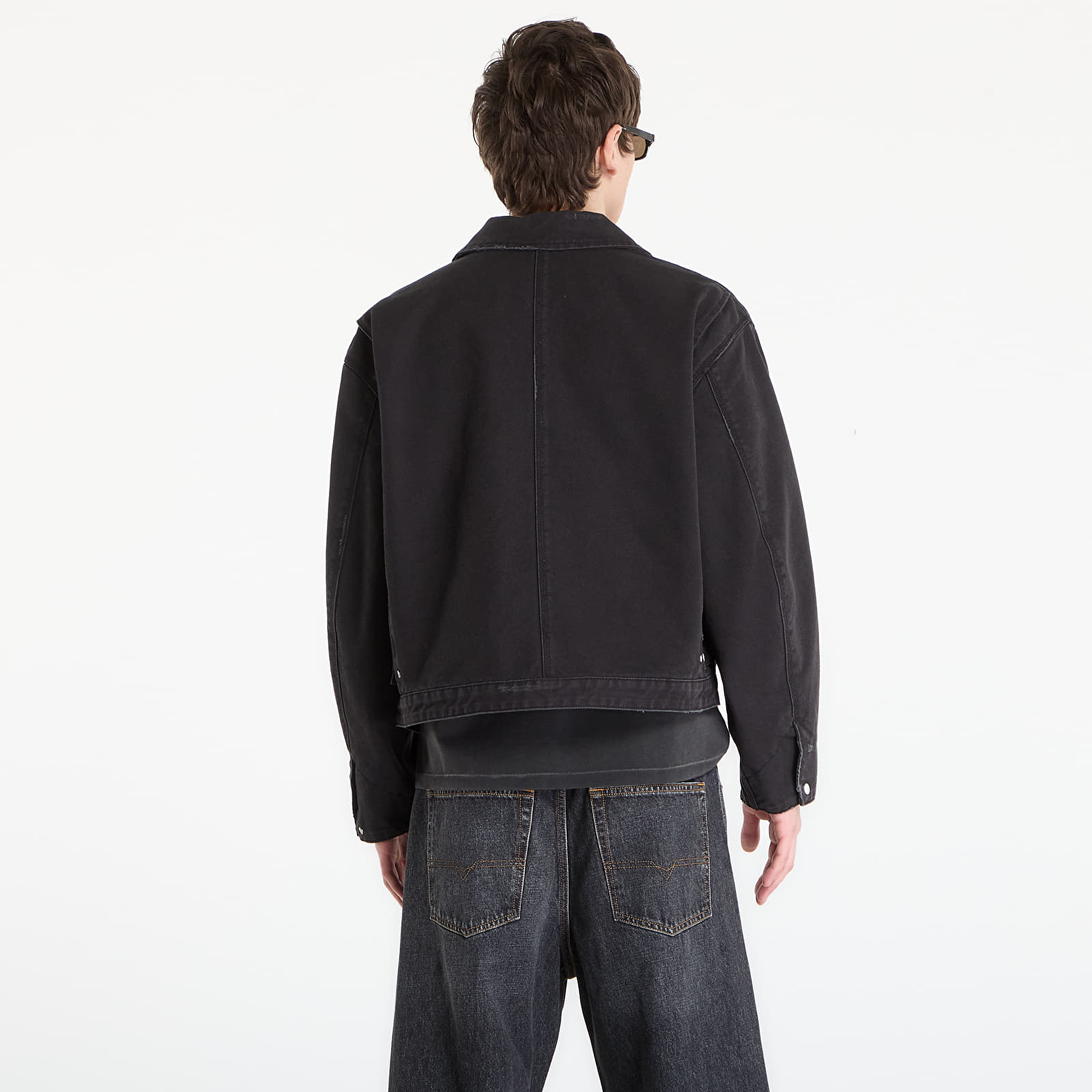 Geci REPRESENT Worker Jacket UNISEX Washed Black