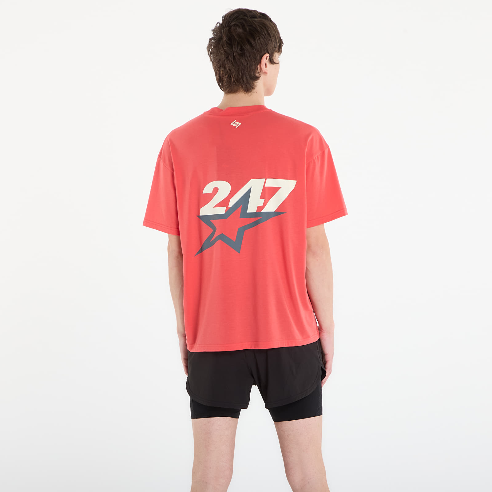 T-shirts REPRESENT Team 247 Star Print Oversized Tshirt UNISEX Racing Red