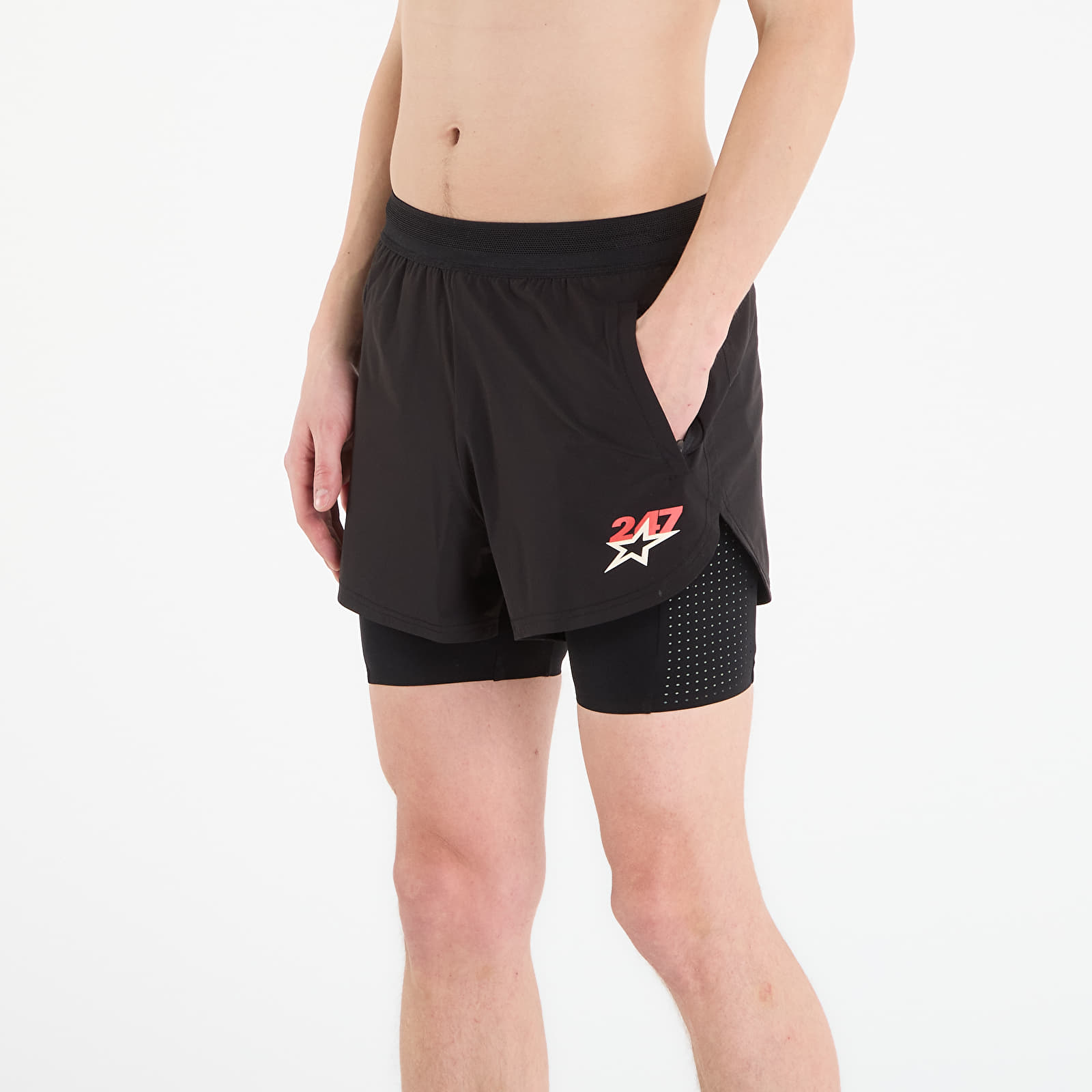 Kurzhosen REPRESENT 247 Hybrid Short Jet Black