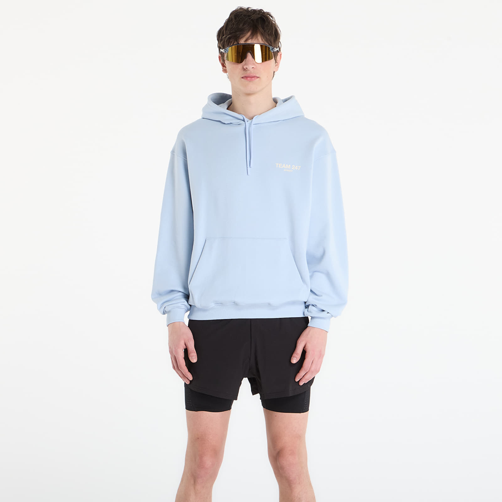 Суитшърт REPRESENT Team 247 Oversized Hood UNISEX Glacier XXL