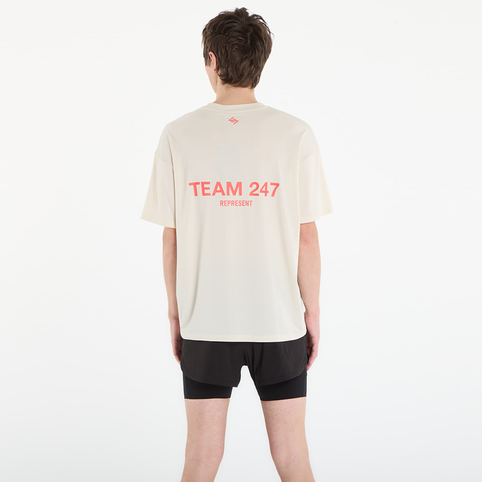 T-Shirts REPRESENT Team 247 Oversized Tee UNISEX Cream