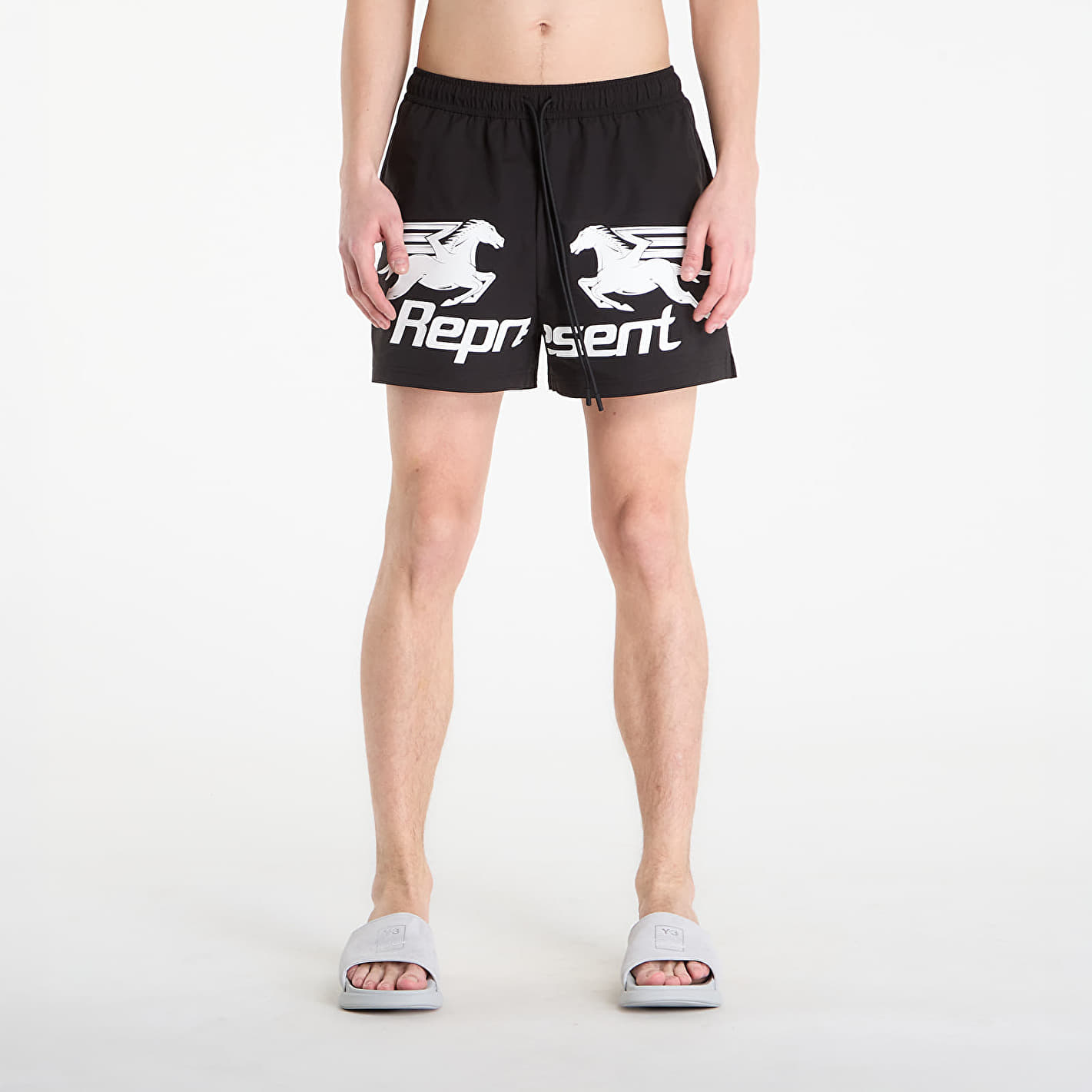 Бански REPRESENT Nothing Faster Swim Short Jet Black XXL